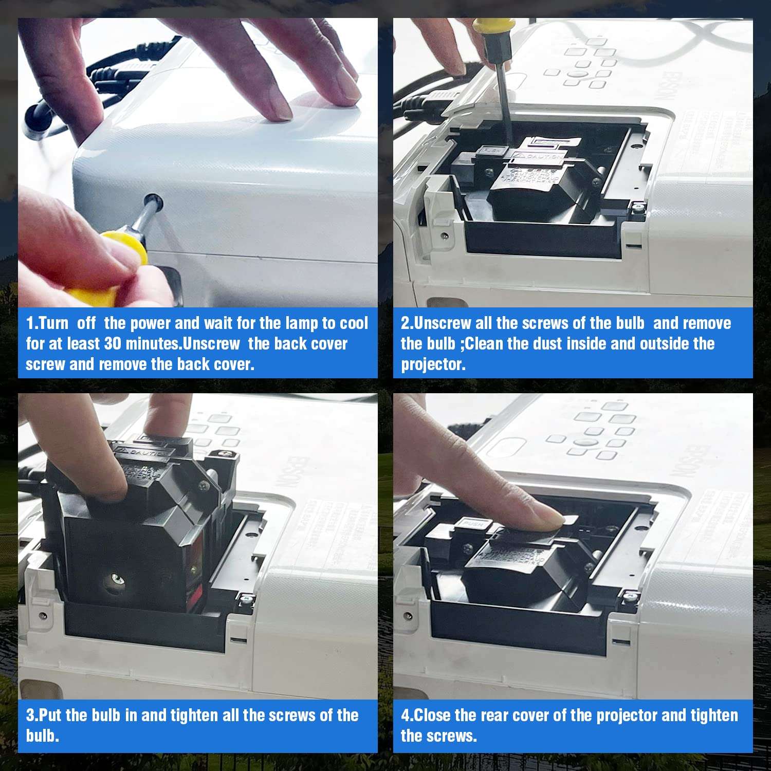 BORYLI ELP78 Projector Bulb with Housing for Projectors CB-X30 CB-X27 CB-X29 CB-X36 CB-X04 CB-W32 CB-U04 CB-S04 CB-W04 CB-U32 CB-X31 CB-S04E CB-X31E CB-S31 3