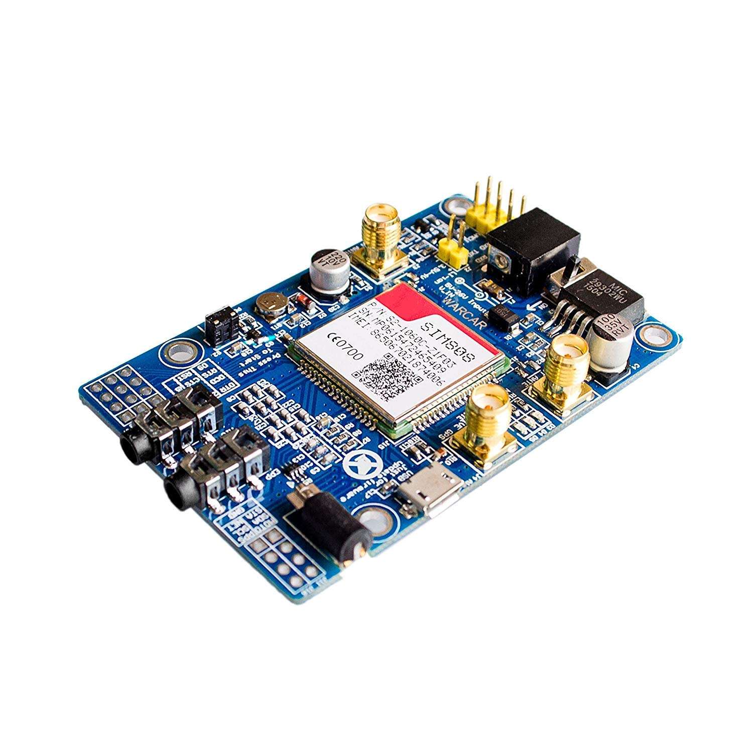 INVENTO SIM808 Module GSM GPRS GPS Development Board Shield + IPX SMA GSM GPS Antenna 4