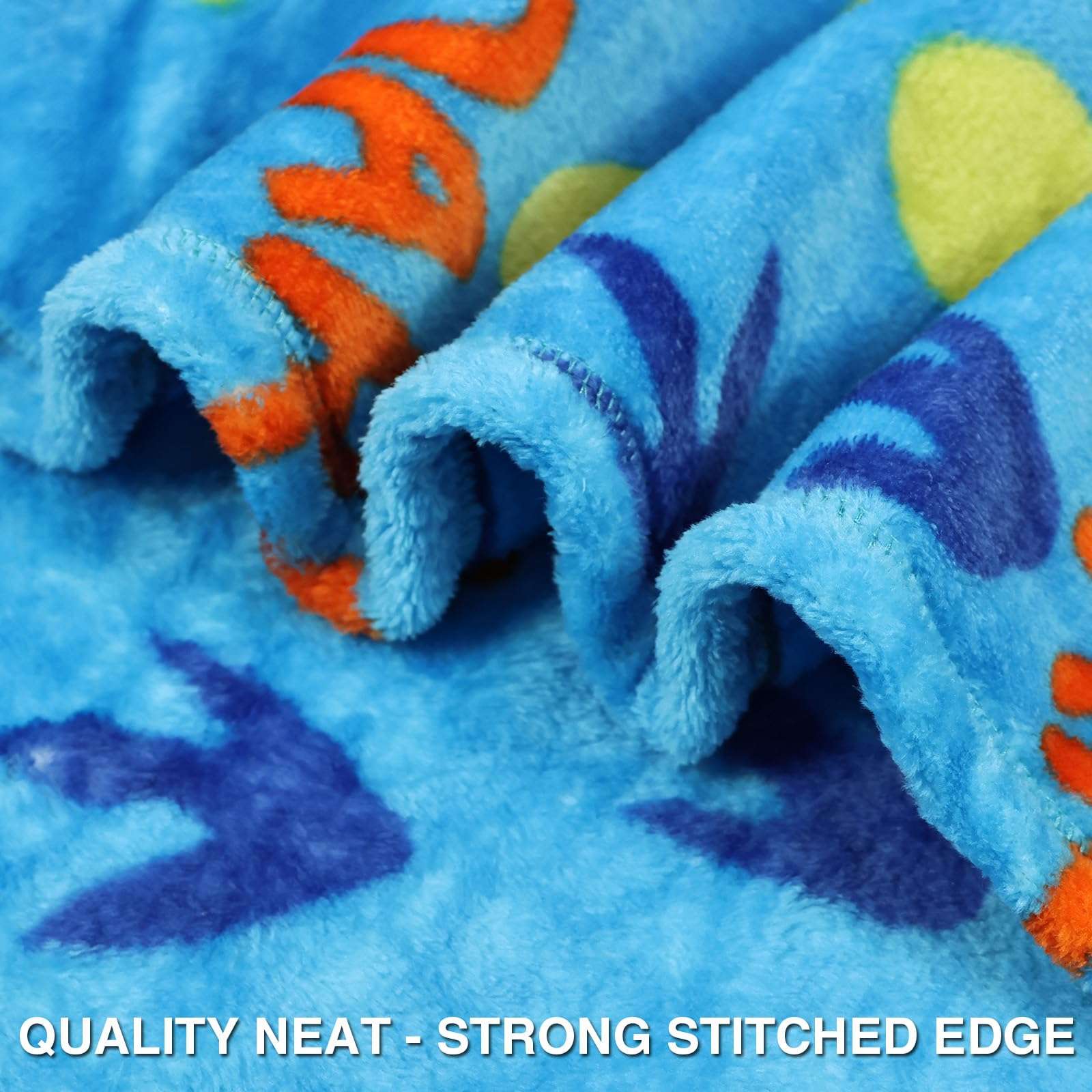 VigorSpring Girls Fleece Blanket Pink Star Throws Blankets - Soft Plush Cozy Microfibre Large Blanket for Kids All Seasons Throw - 50 x 70 Inch 6