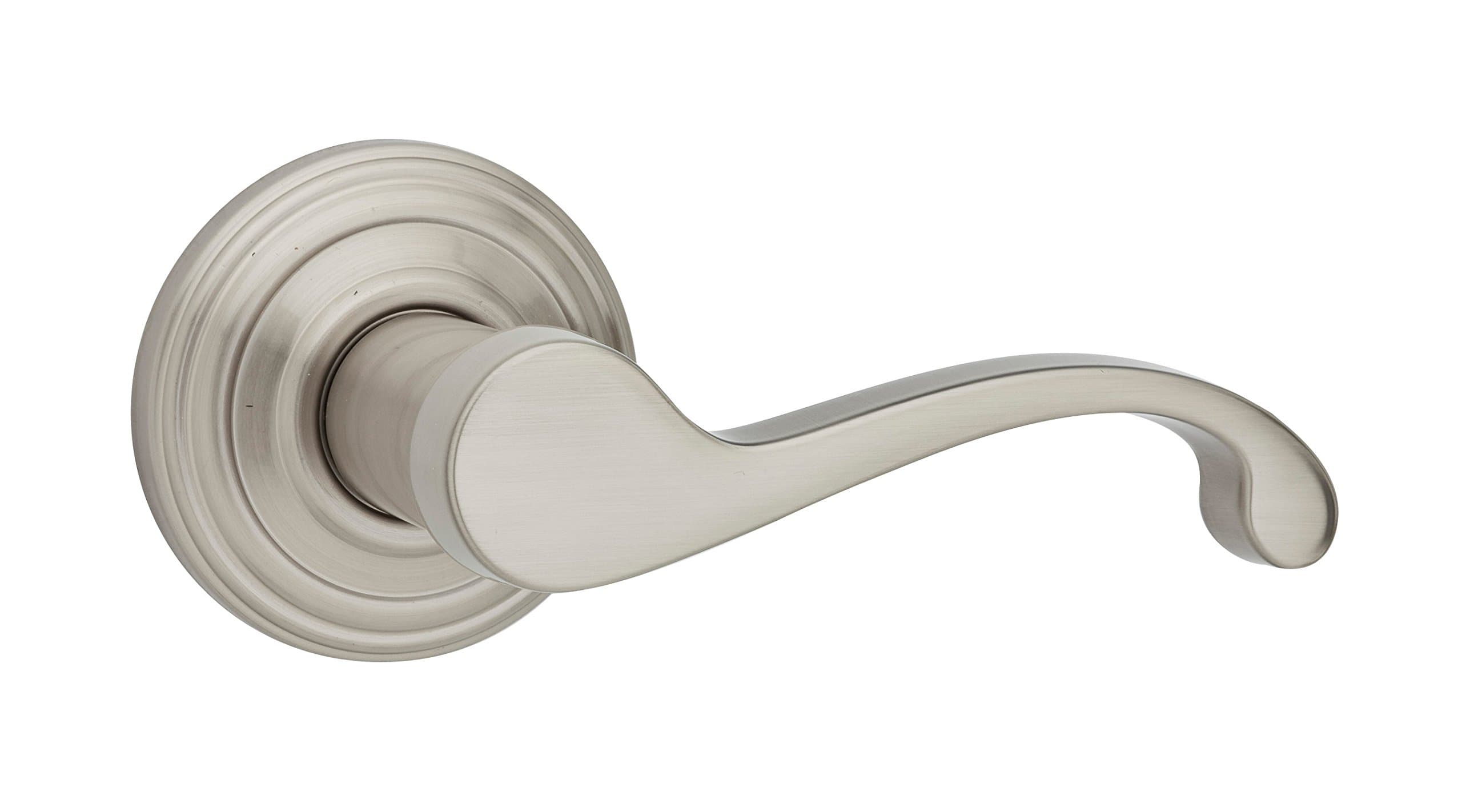 Kwikset 97200-641 Commonwealth Passage Hall/Closet Lever in Satin Nickel