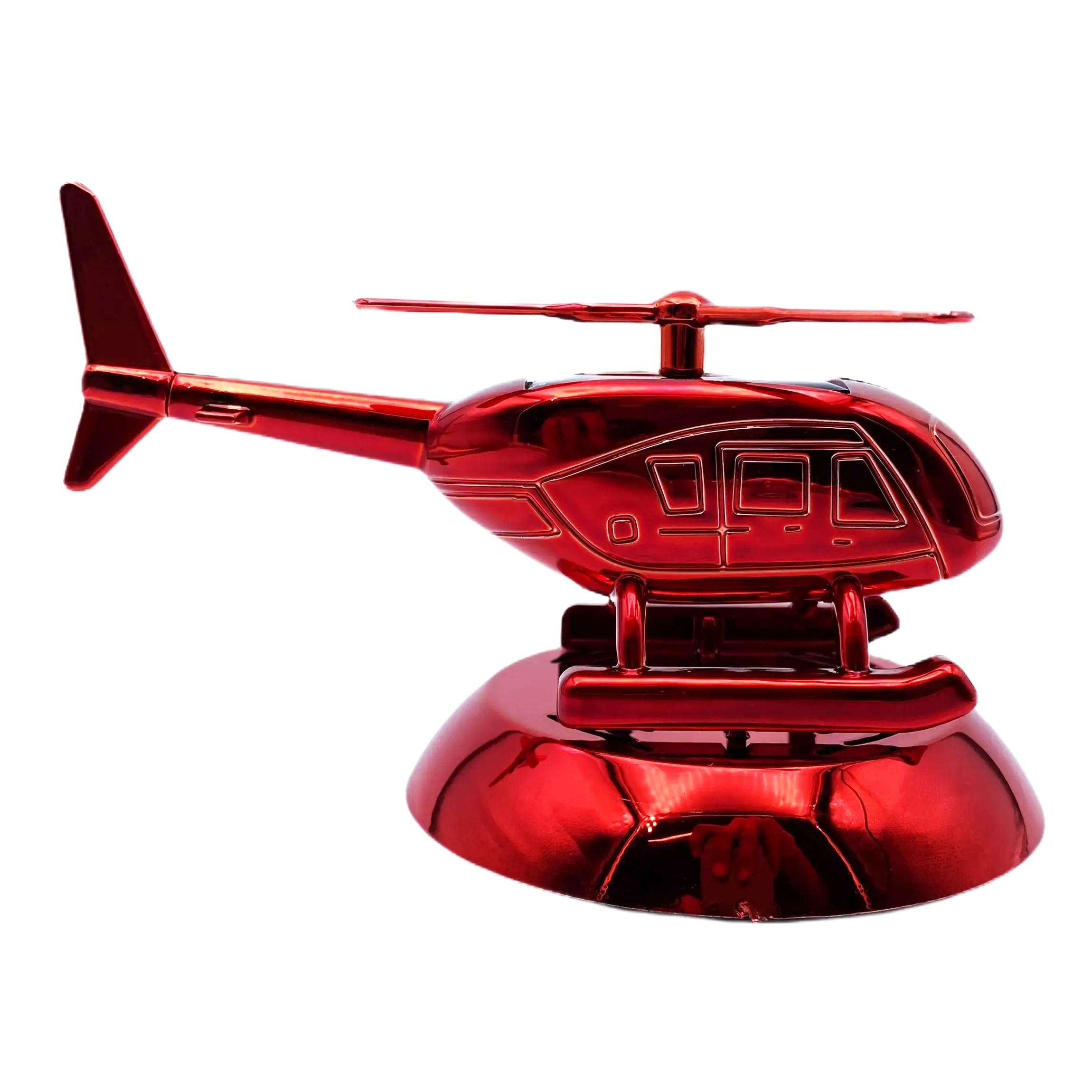 Look&Took Car Desk Board Solar Power Mini Helicopter Air Freshener With Perfume Pouch For Toyota Yaris VX CVT 6