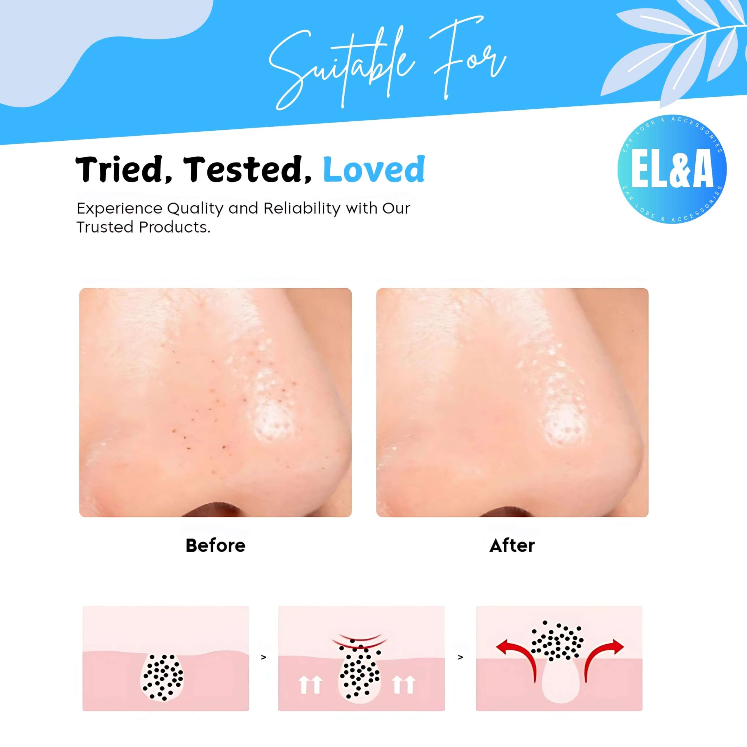 [Ear Lobe & Accessories] Kitty Silicone Face Mask Applicator | Facial Mask Brushes for Mud, Clay, Charcoal Mixed Mask, Soft Makeup Beauty Brush for Apply Cream (Color may Vary) 6