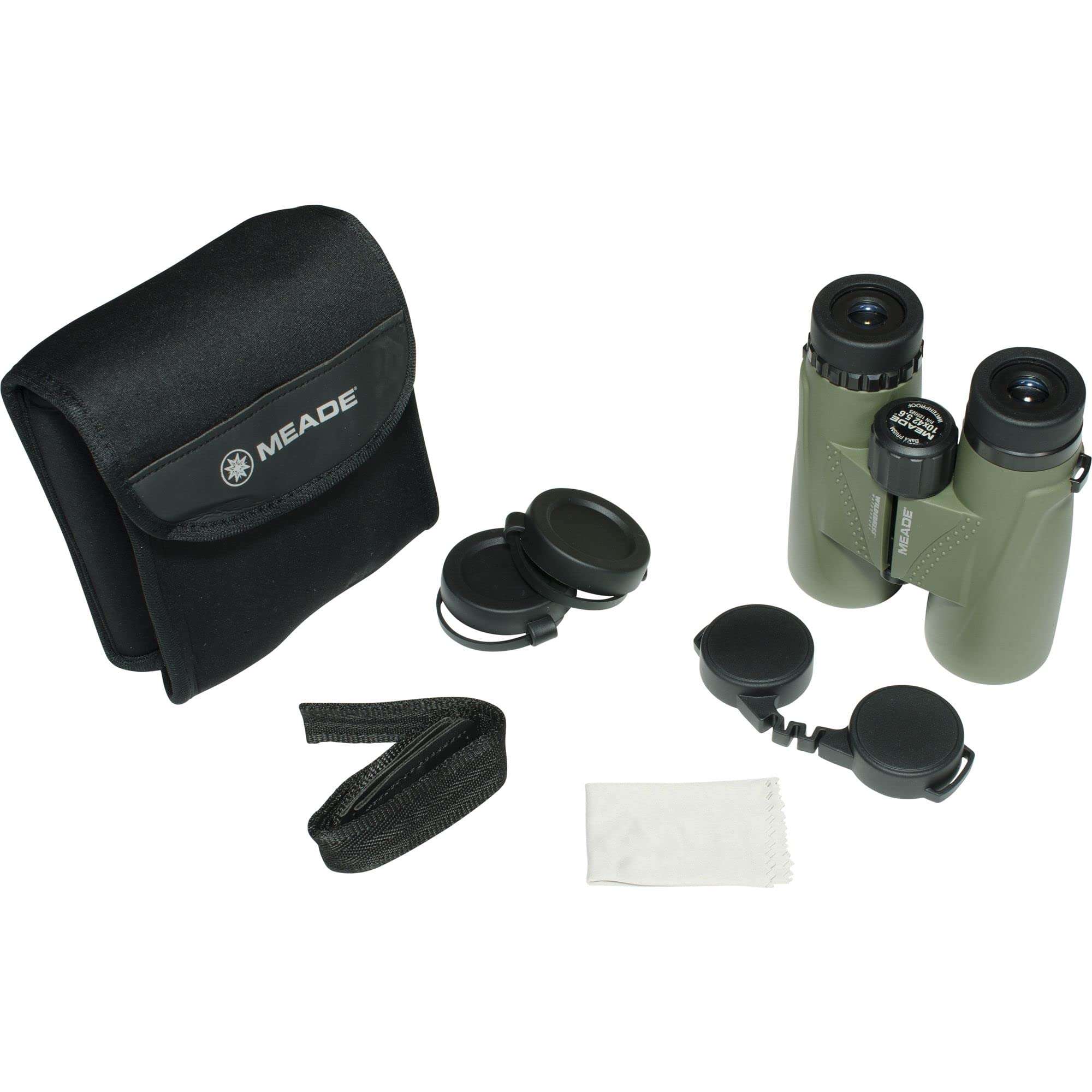 Meade Instruments Wilderness 10 x 32 Binoculars - Olive Green, 10x32 125023 4