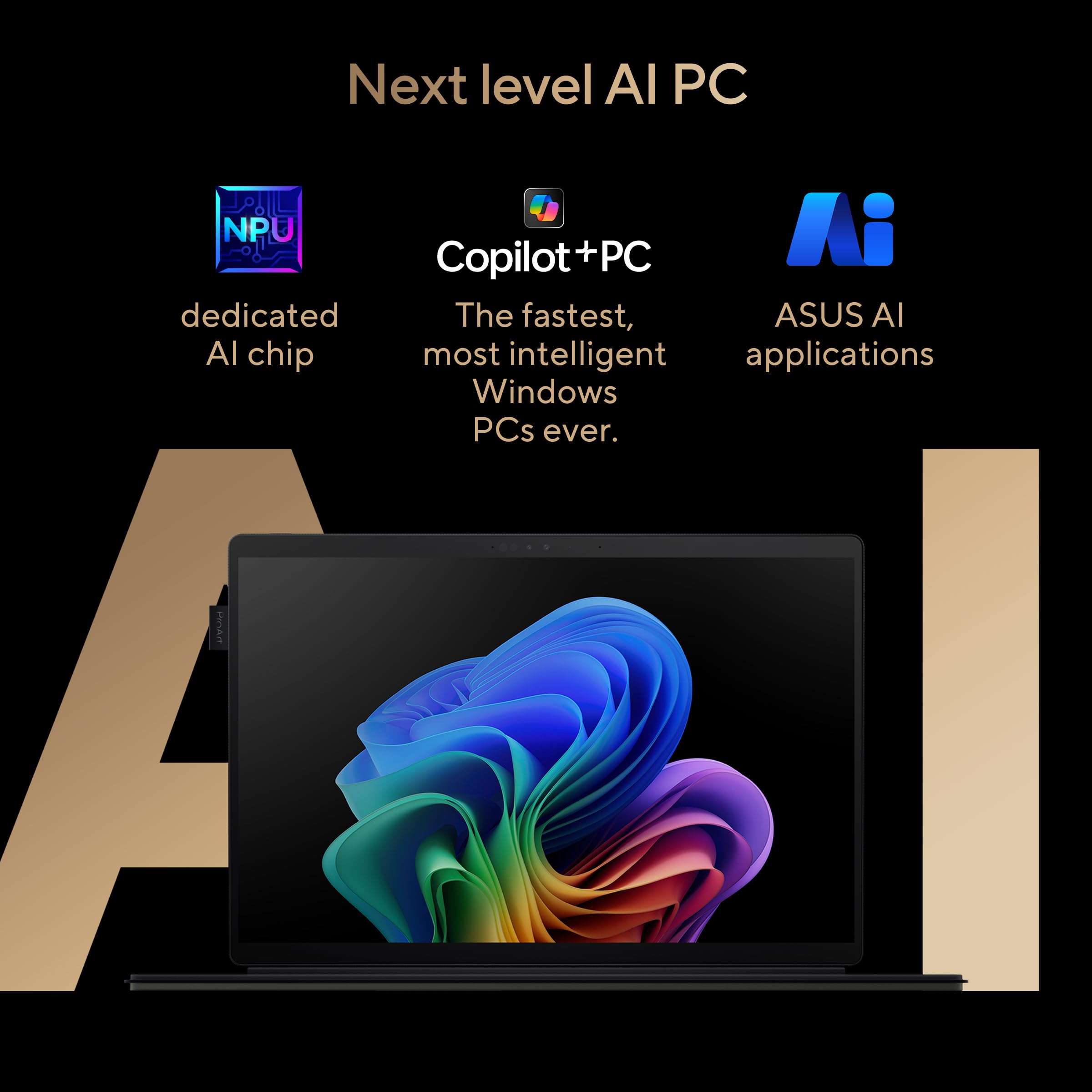 ASUS ProArt PZ13, 3K OLED 16:10 Touch Screen, 60Hz, 400nits, Snapdragon X Plus X1P 42 100,(16GB RAM/1TB SSD/Qualcomm Adreno GPU/Windows 11/Office Home/70WHr Battery/Nano Black/0.85Kg), HT5306QA-LX002W 5