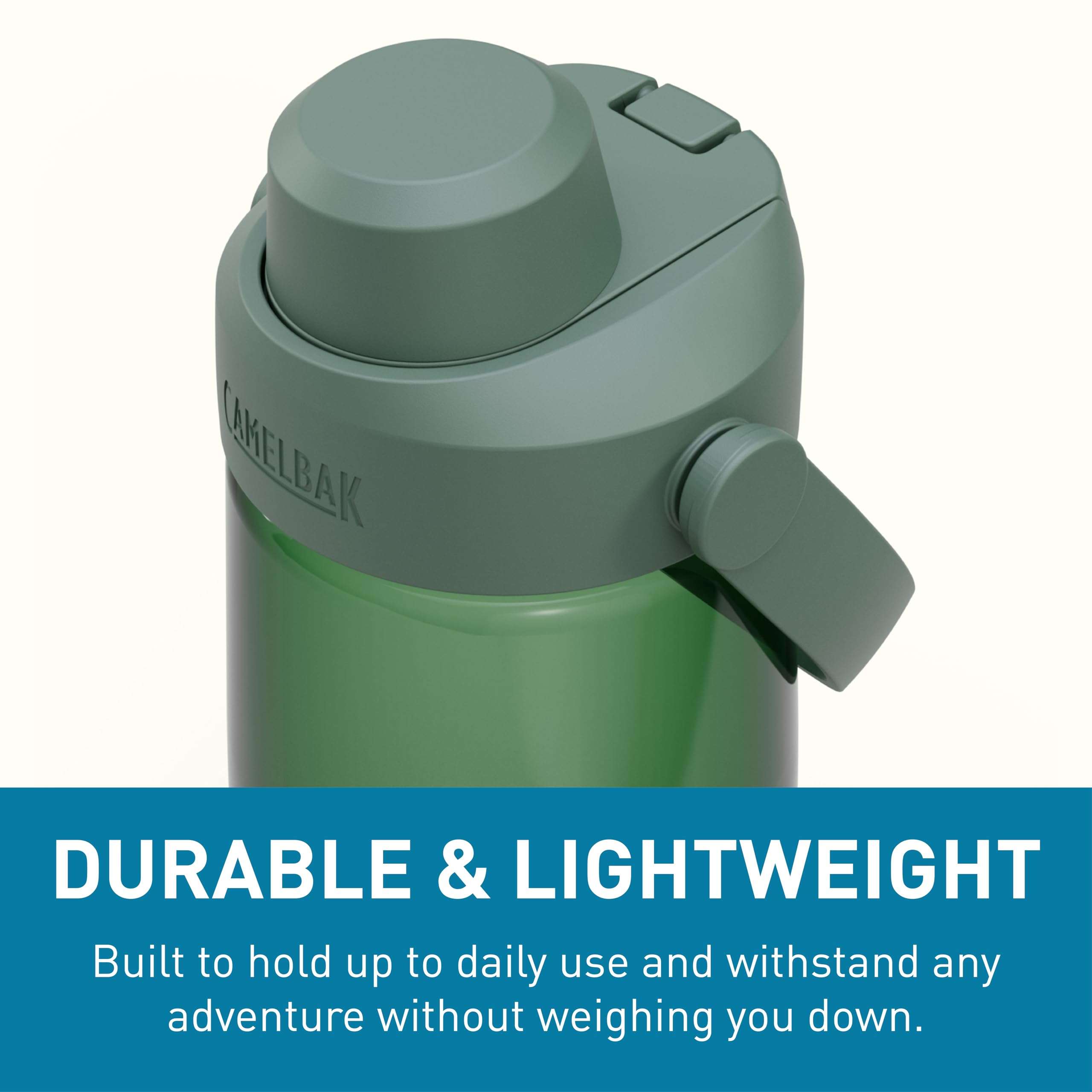 CamelBak Thrive Chug Tritan Renew Water Bottle Forest Green, 25oz 5