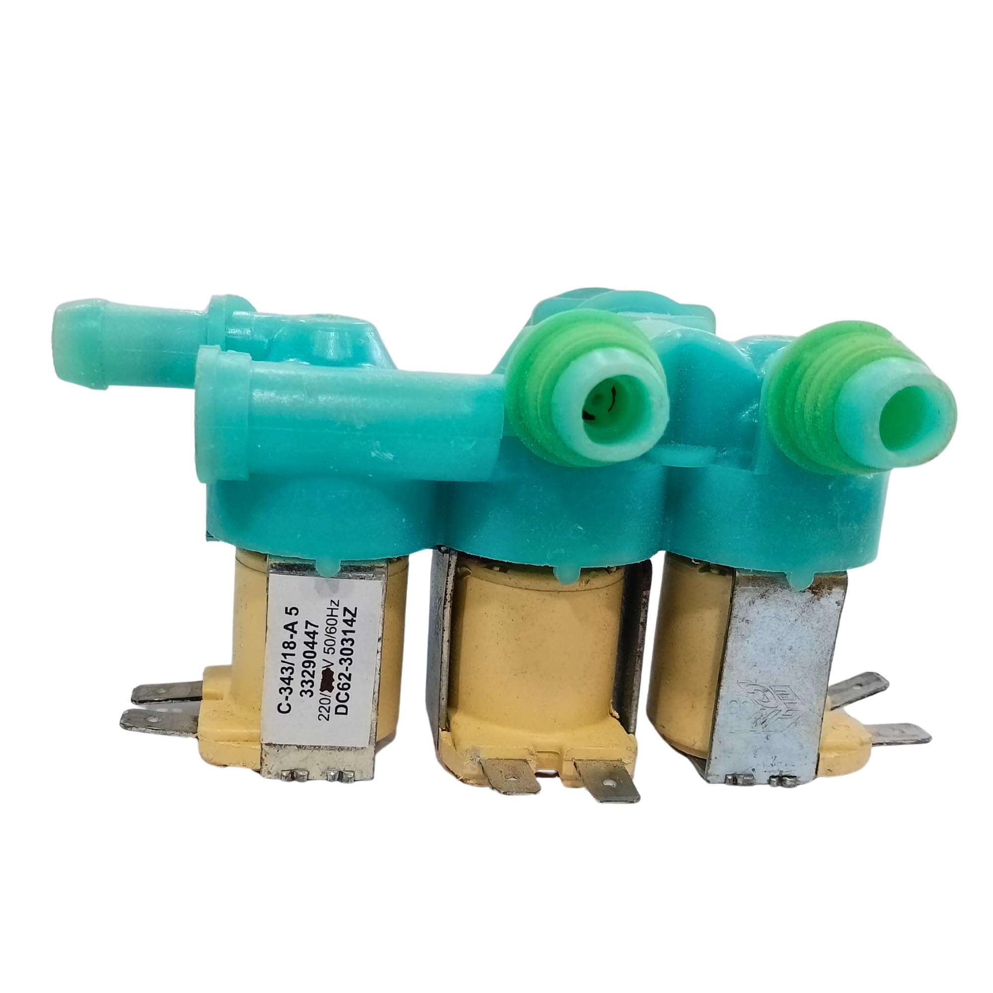 3-Way Water Inlet Valve for Samsung Top Load Washing Machine | 1 Inlet & 3 Outlet | AC 240V | Blue 5