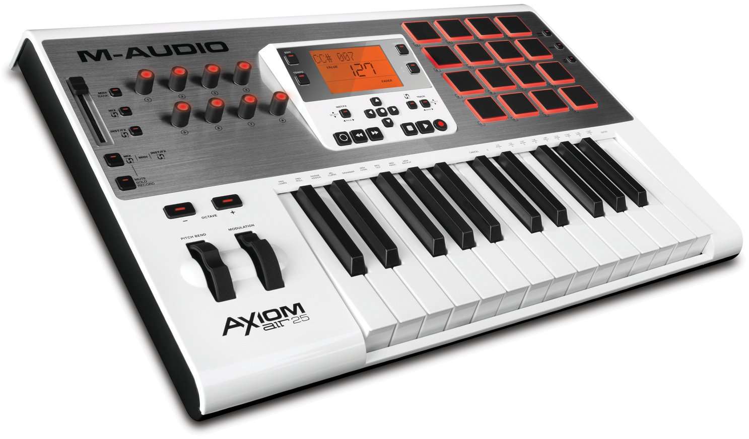 M-Audio Axiom AIR 25 Premium Keyboard and Pad Controller