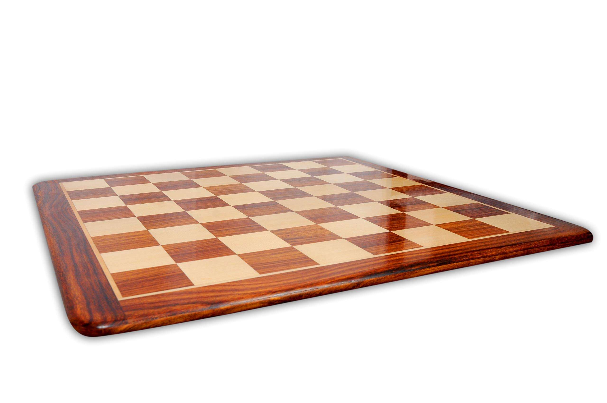 STAUNTON & CRAFTER Flat Wooden Chess 20X20 Inch Premium Edition 5