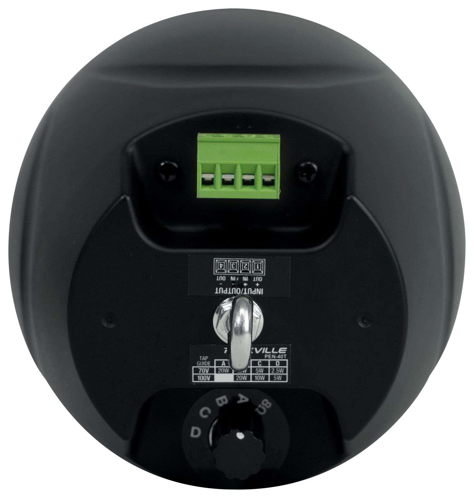 Rockville PEN-40T 70V/8 Ohm 4" Hanging Pendant Speaker, Clear Audio, Easy Install, Durable Build, for Restaurants/Offices 6