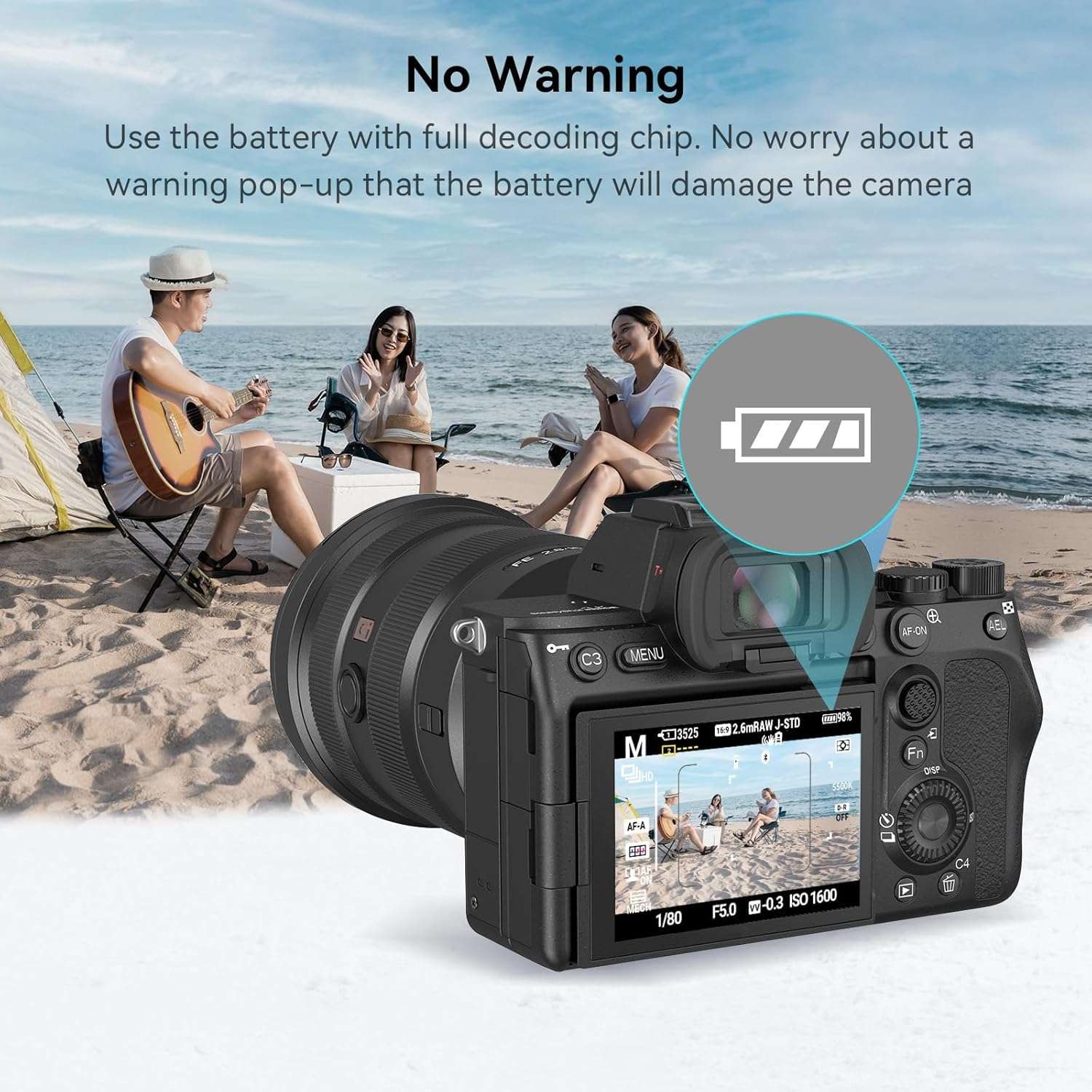 SmallRig LP-E6NH Dummy Battery Power Supply Adapter Kit for Canon R6 Mark III/II, R5, R5 C, R6, R7, R, 5D Mark II/III/IV, 6D, 6DMark II, 7D, 7DMark II, 60D, 60Da, 70D, 80D, 90D, XC10, XC15 Cameras 5