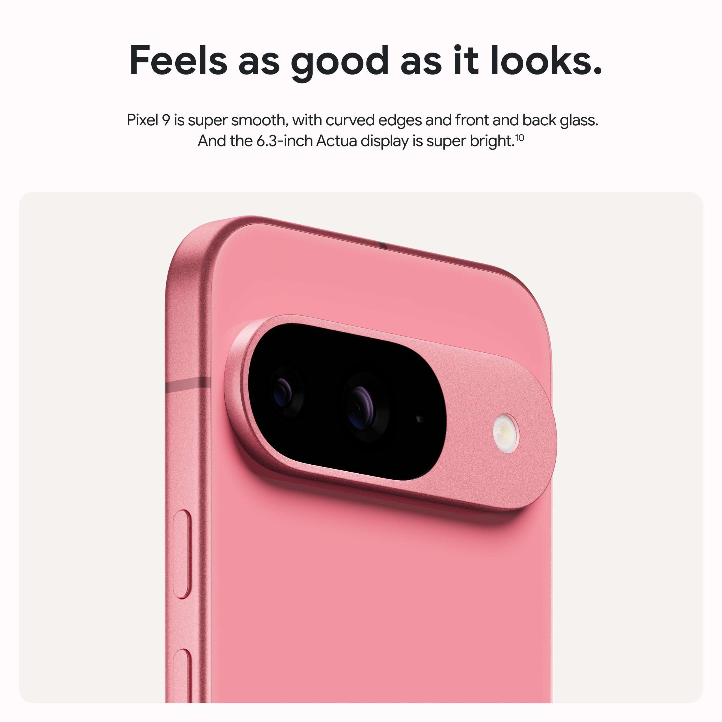 Google Pixel 9 - Unlocked Android Smartphone with Gemini, 24-Hour Battery, Advanced Camera, and 6.3" Actua Display - Obsidian - 128 GB 6