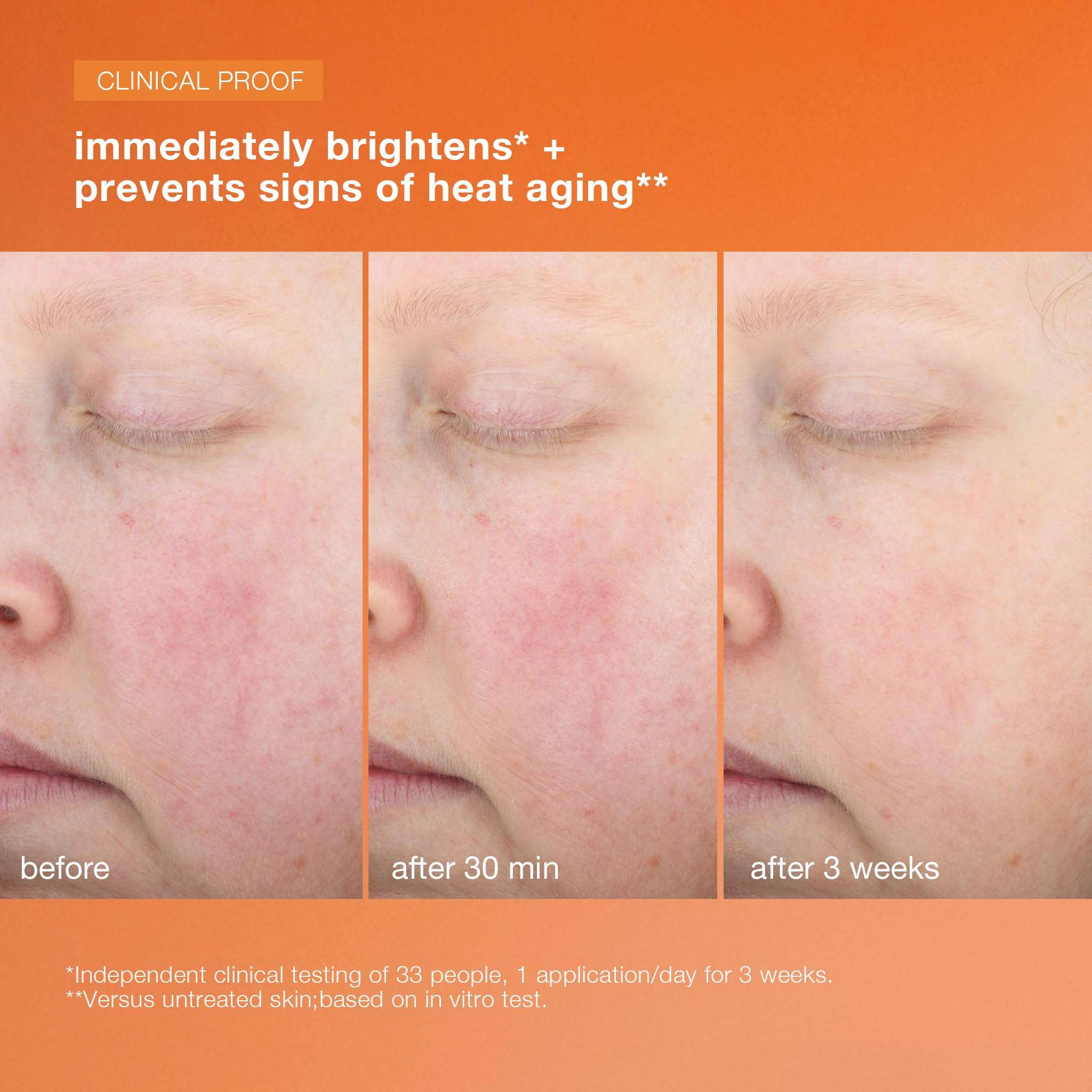 Dermalogica Biolumin-C Heat Aging Protector SPF 50, Daily Face Moisturizer with Sunscreen - Defend Signs of Skin Aging, 1.7 fl oz 4