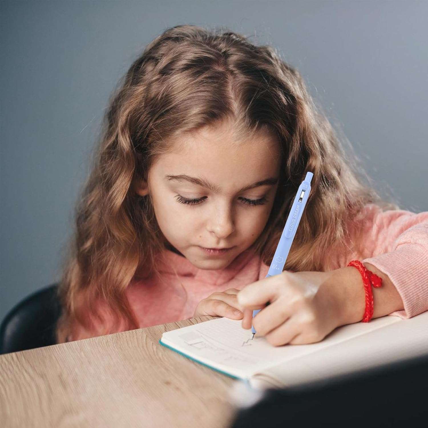 SHUTTLE ART 5 Pcs Star Gel Pen Set 5 Cute Retractable Smooth Writing Pens for School Office Supplies Aesthetic pretty pens Quick Dry Ink Pens 0.5mm Fine PointSmooth to Write for Writing 6