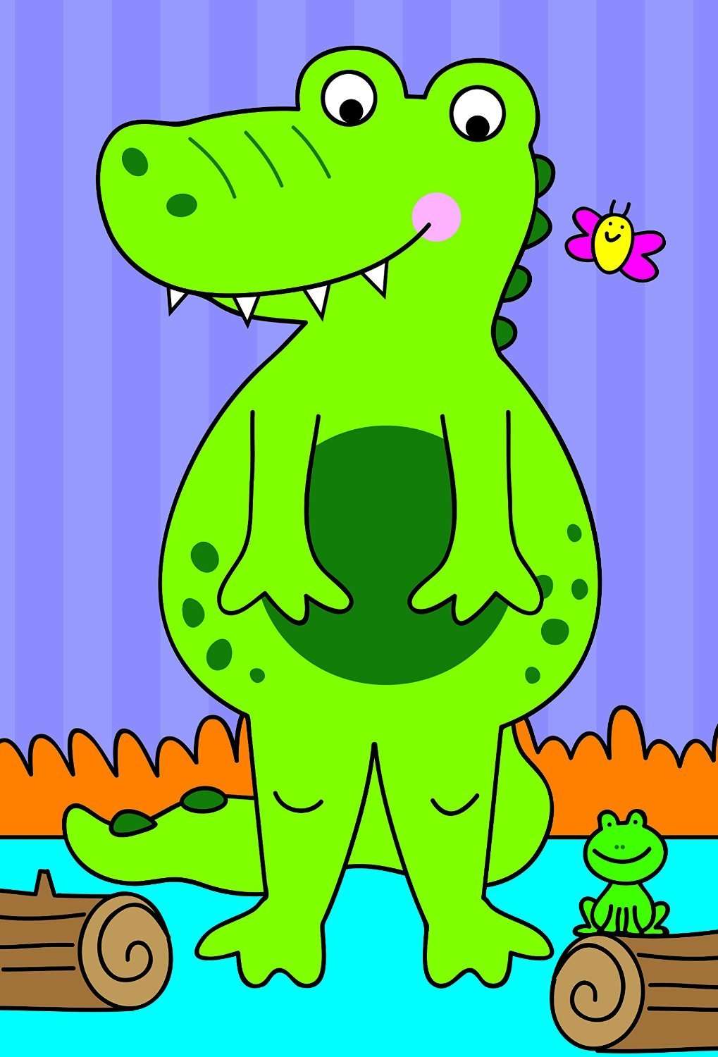 Galt Toys, Water Magic - Flip Book Jungle 6