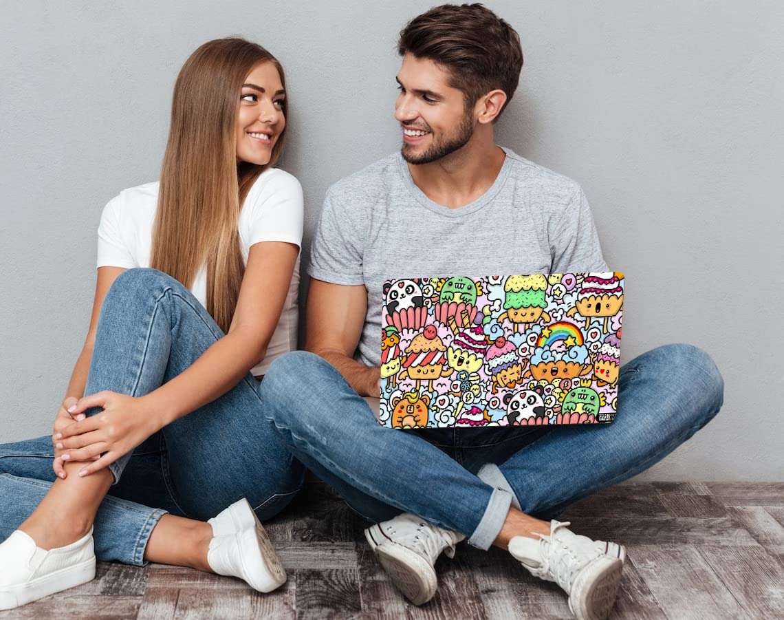 HD Rapid Design Printed Self Adhesive Laptop Skin Decal/Sticker for Asus Lenovo Dell HP Apple Laptop Upto 15.6 Inch which Makes Ultimate Protection and Personalization_01 (Design 03) 5