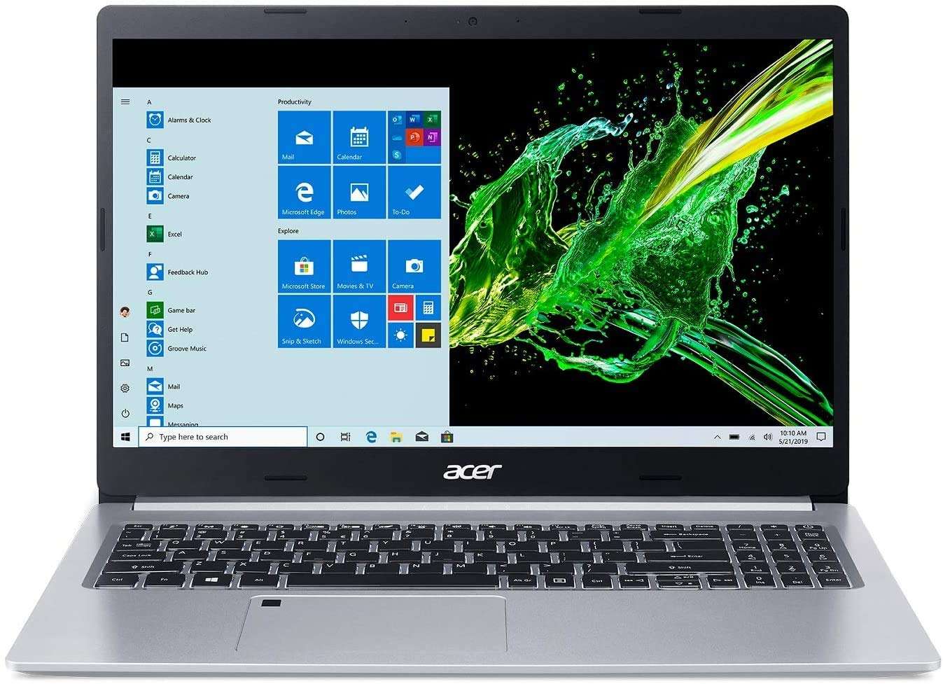 2022 Newest Acer Aspire 5 A515 Laptop | 15.6" FHD IPS Display | 11th Gen Intel Core i5-1135G7 | 12GB RAM 256GB NVMe SSD | WiFi AX | RJ45 | HDMI | Webcam | USB-C | Backlit KB | FPR | Windows 10 Home