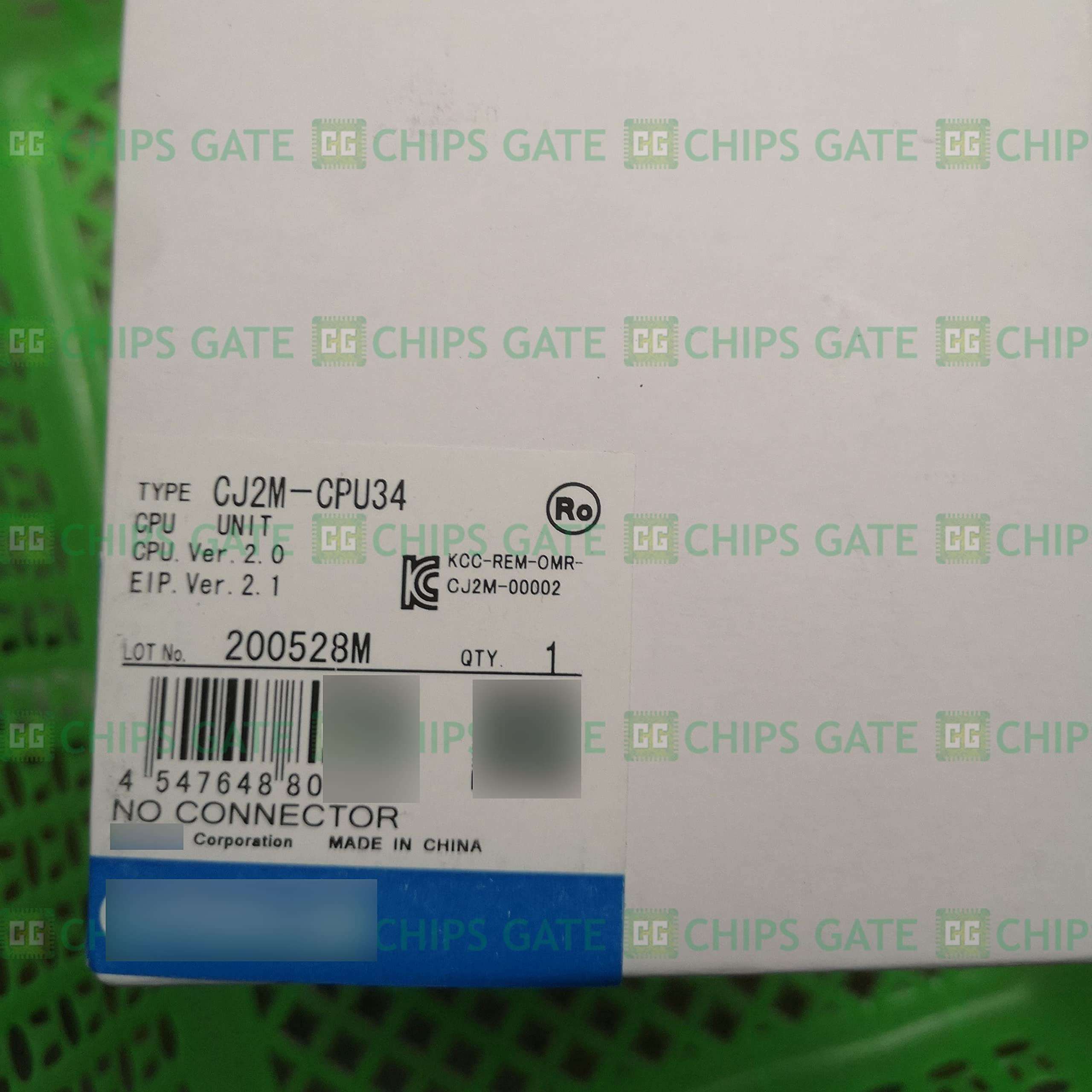 1 PCS CPU Unit CJ2M-CPU34 CJ2MCPU34 in Box in Stock US Stock