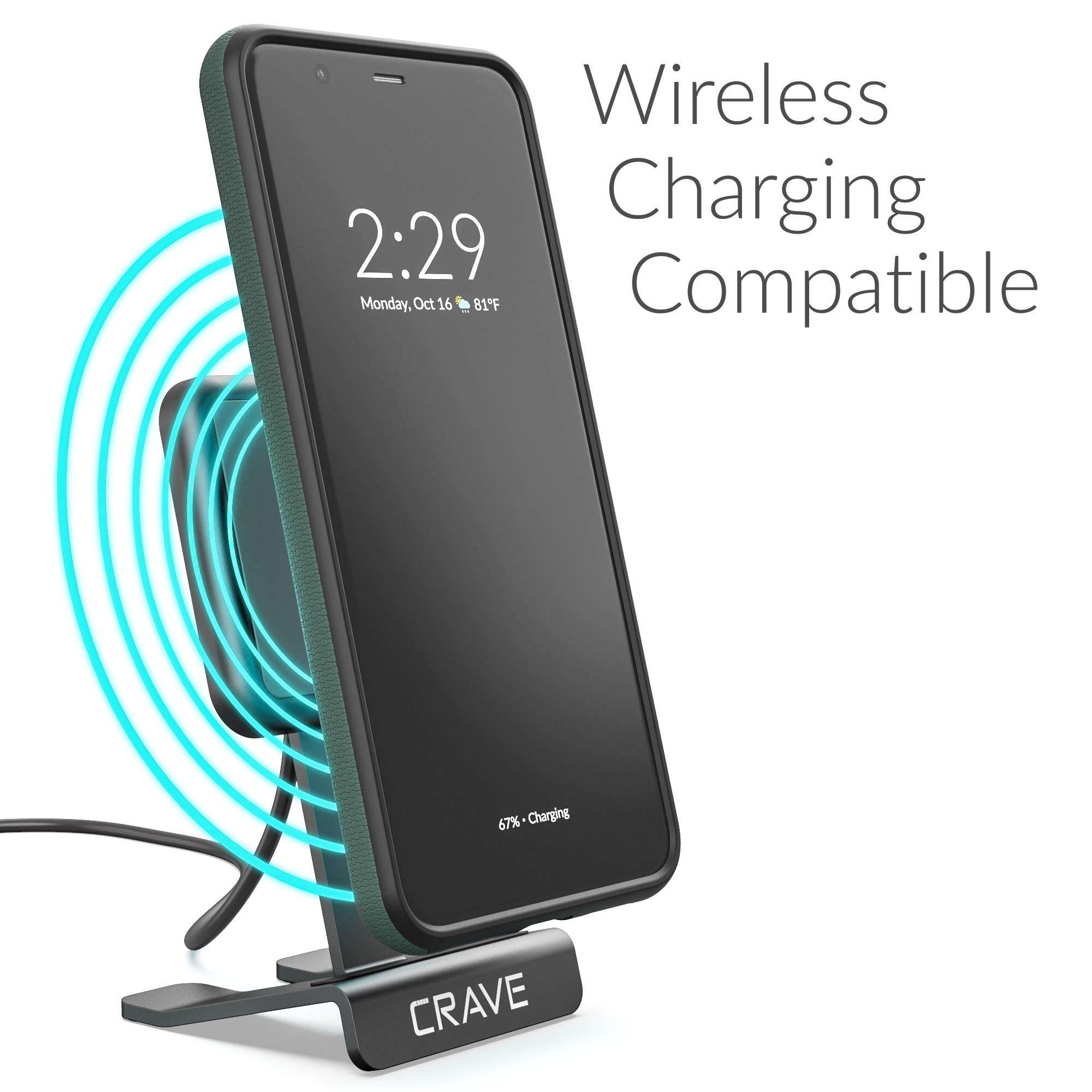 Crave Dual Guard for Google Pixel 4 XL Case, Shockproof Protection Dual Layer Case for Google Pixel 4 XL - Forest Green 6