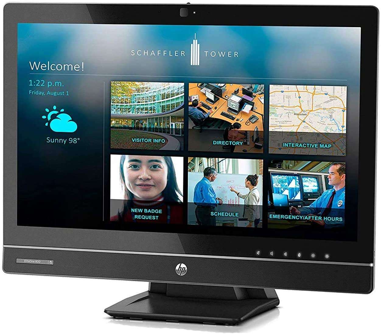 HP EliteOne 800 G1 All-in-One Desktop, Intel Core i5-4570, 8GB RAM, 256GB SSD, Windows 10 Pro 64-Bit, Non-Touch Version (Renewed) 3