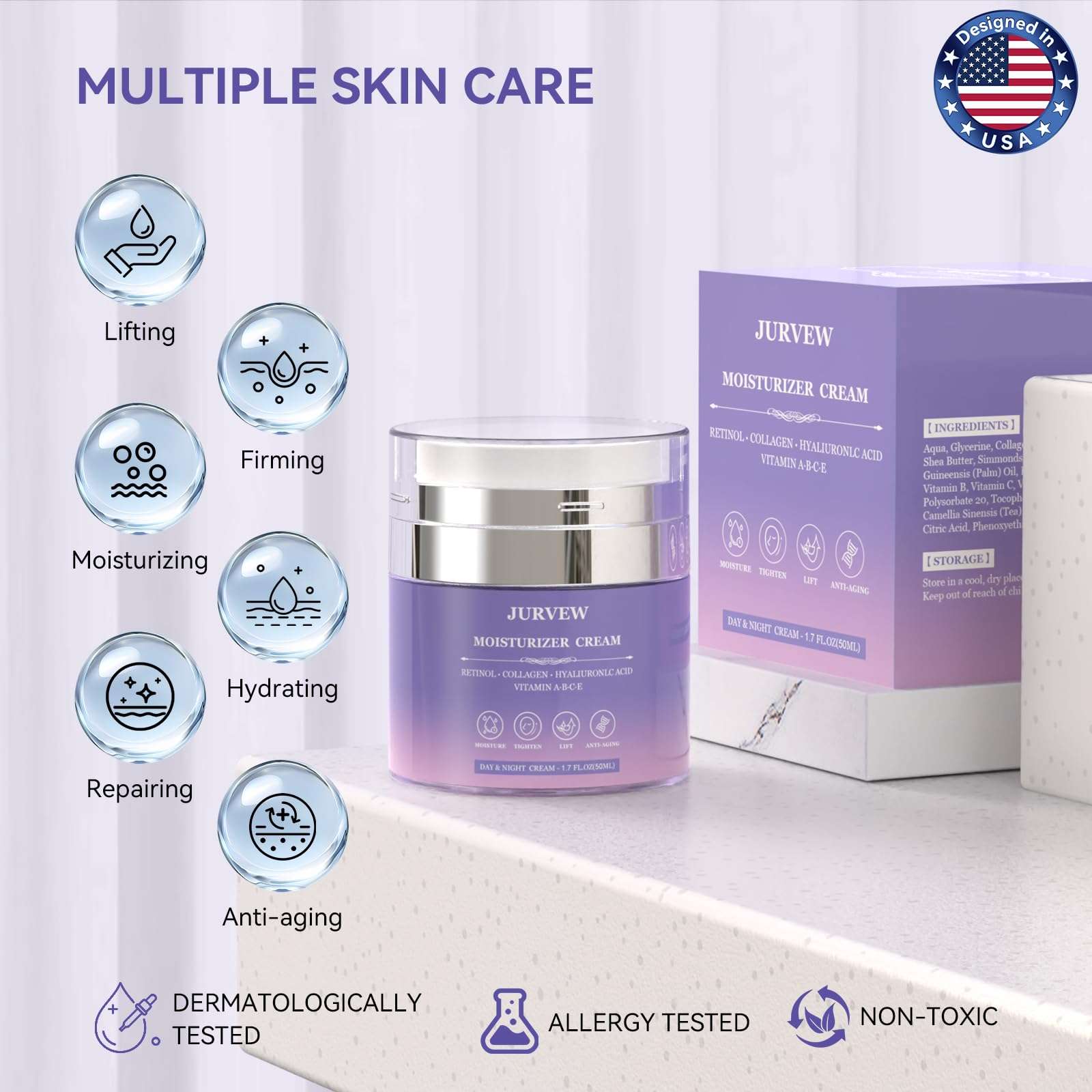 Face Moisturizer Retinol Cream 4