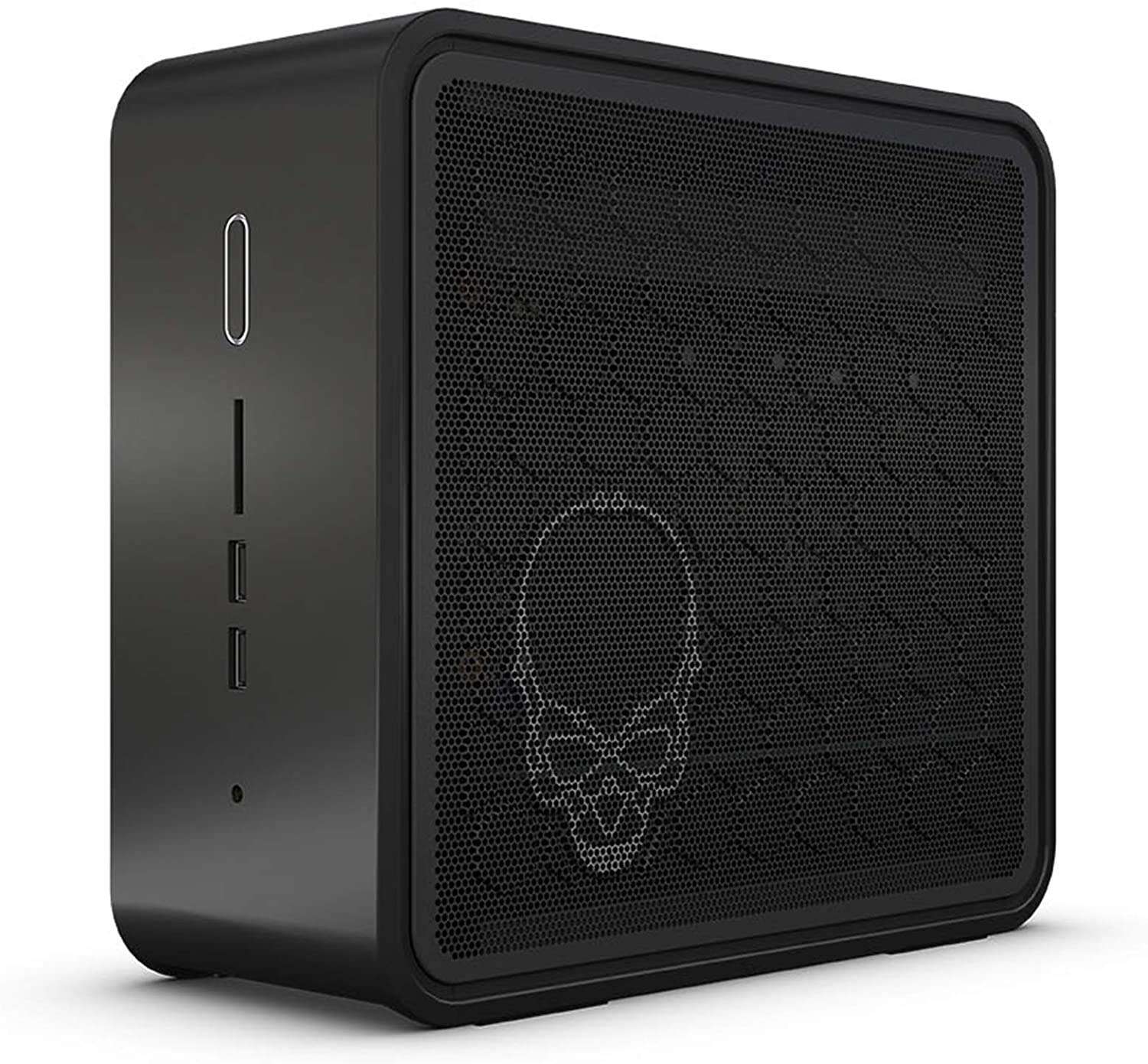 NUC KIT-9i7QNX1 Gaming & Business Mini Desktop Black (Intel i7-9750H 6-Core, 8GB RAM, 1TB m.2 SATA SSD, Intel UHD 630, WiFi, Bluetooth, 1xHDMI, SD Card, Win 10 Home) with Hub 3