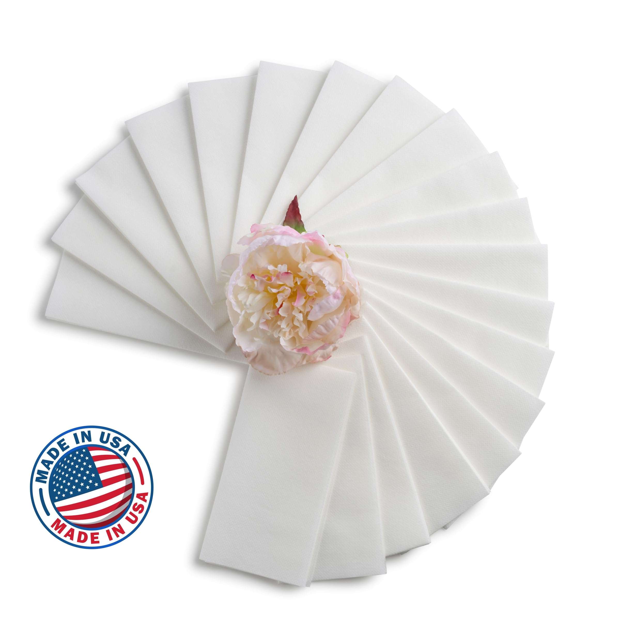 Lintext Disposable Linen-Feel Guest Towels - 12" x 17" Cloth-Like Hand Towels - Soft And Absorbent Paper Napkin For Bathroom, Kitchen, Or Event [Extra-Soft - Pack of 200] 3