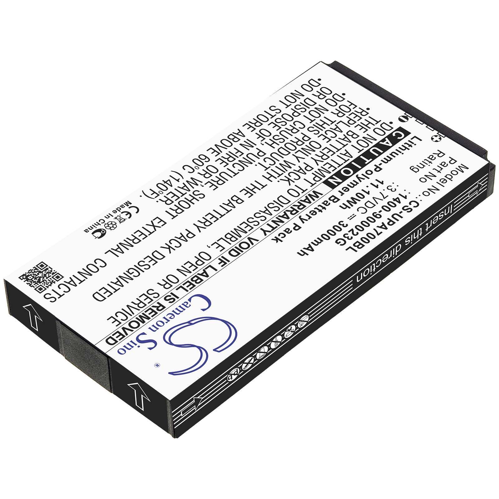 Auronino Unitech Replacement Battery for PA720 PA700MCA PA700 Compatible with 1400-900035G 1400-900023G S12GT301A 1400-900033G S12GT1301A(3000mAh) 3