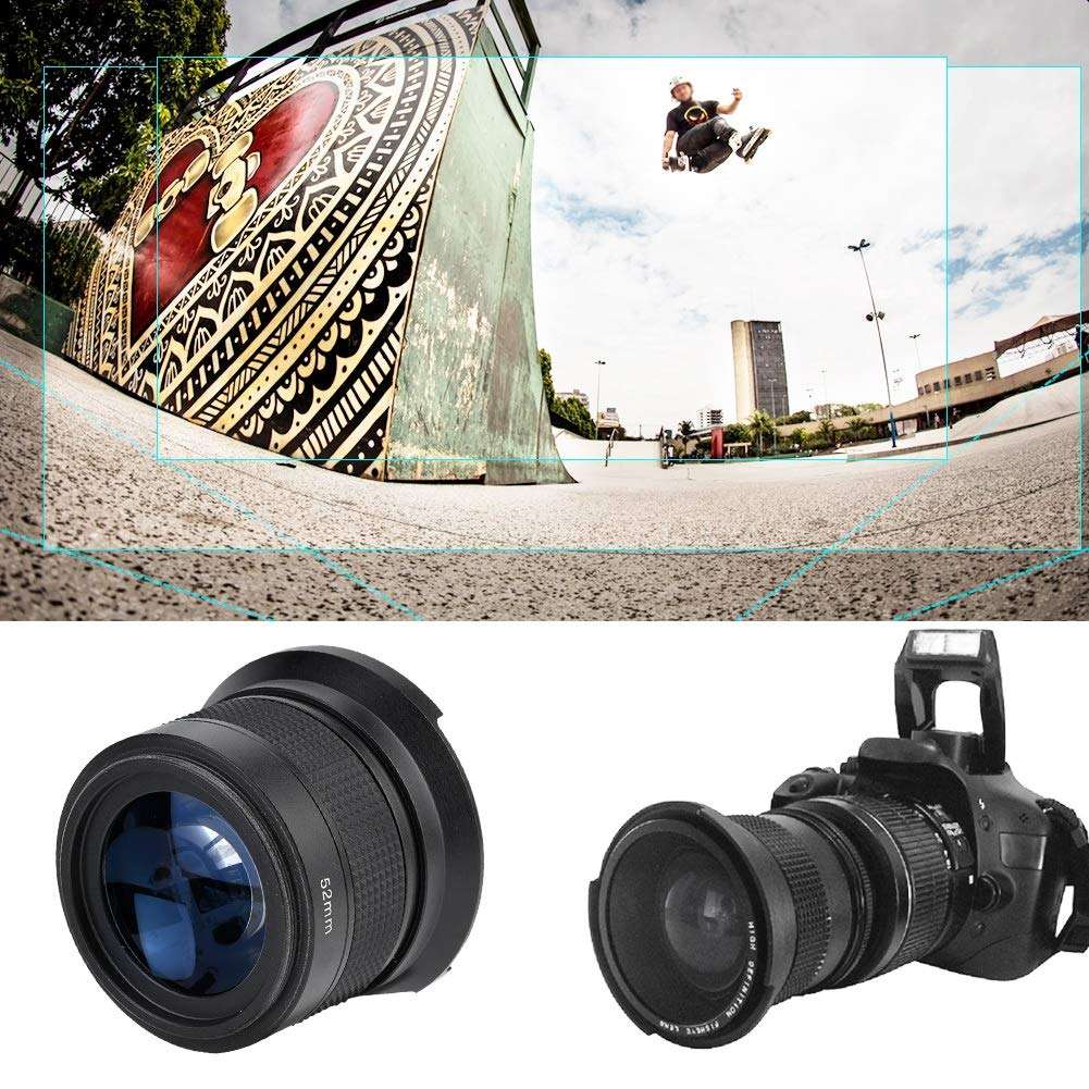 MUNEFE Fish Eye Camera Lens, Wide Anle Fisheye Lens, Camera Lens, Suitable for Captu Vast Landscapes with Enhanced Clarity and Depth 5