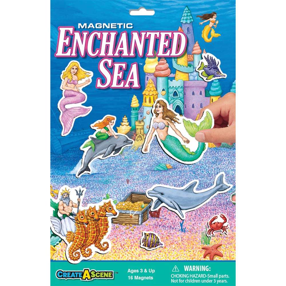 Create-A-Scene Magnetic Playset - Enchanted Sea 1