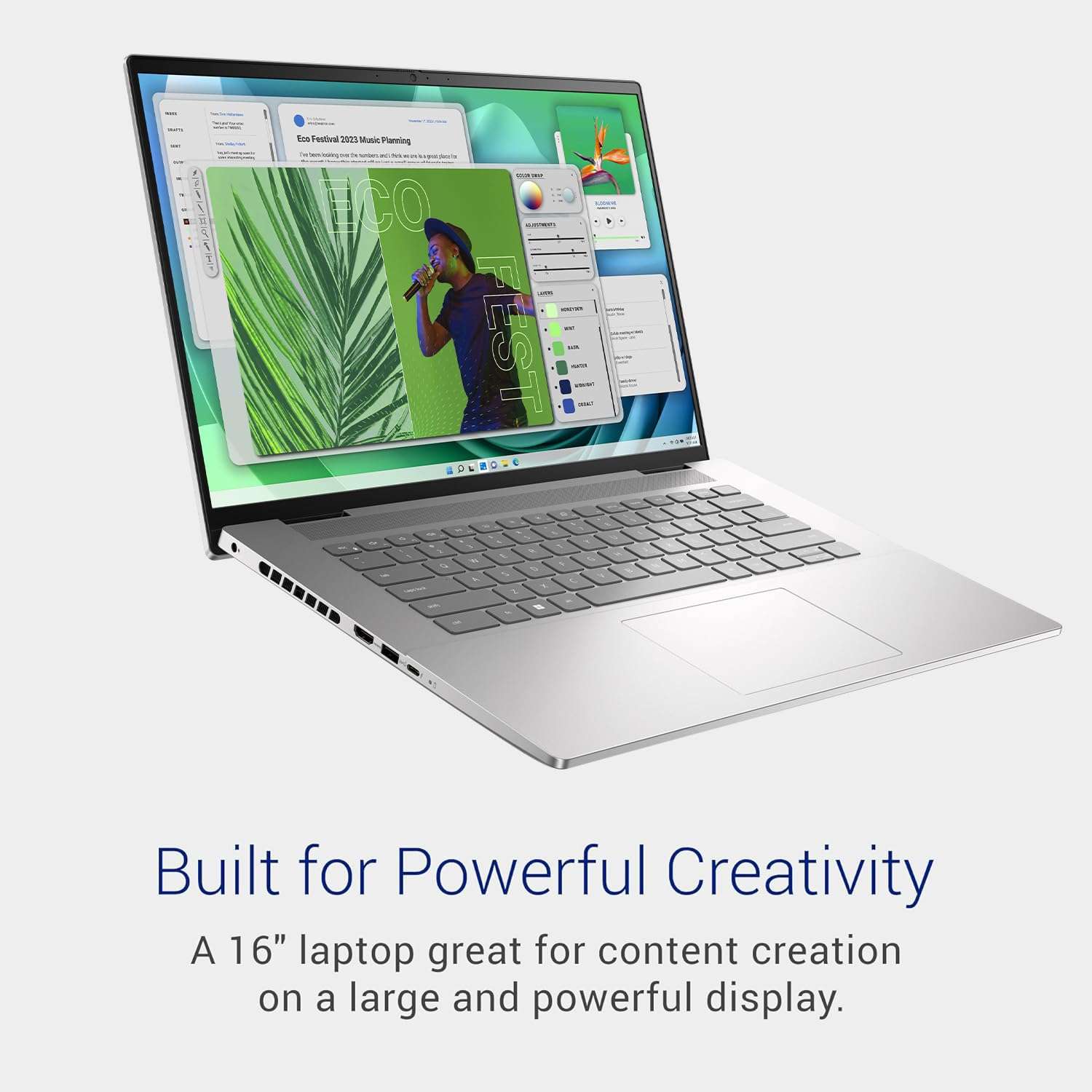 Dell Inspiron 16 Plus 7630 Business Laptop (NVIDIA RTX 4060 8GB GPU, 16" QHD (2560 x 1600) 120Hz, i7-13620H, 32GB DDR5, 1TB SSD) for Creator, Designer, Backlit KB, FP, IST Hub, FHD Webcam, Win 11 Pro 6