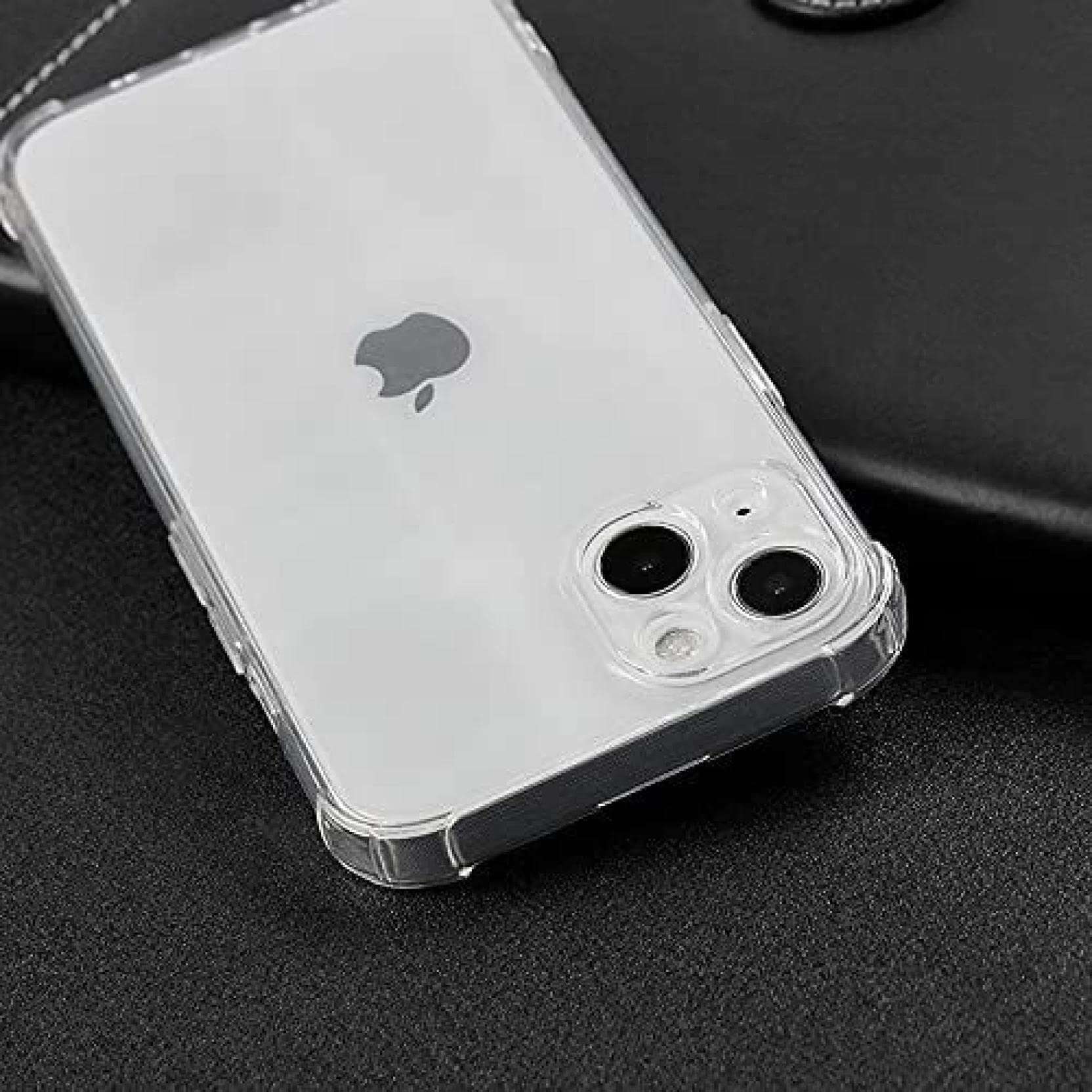 Glasgow Back Cover Case Flexible for [ Apple iPhone 16 Plus ] (Silicone | Bumper TPU) - Transparent 6