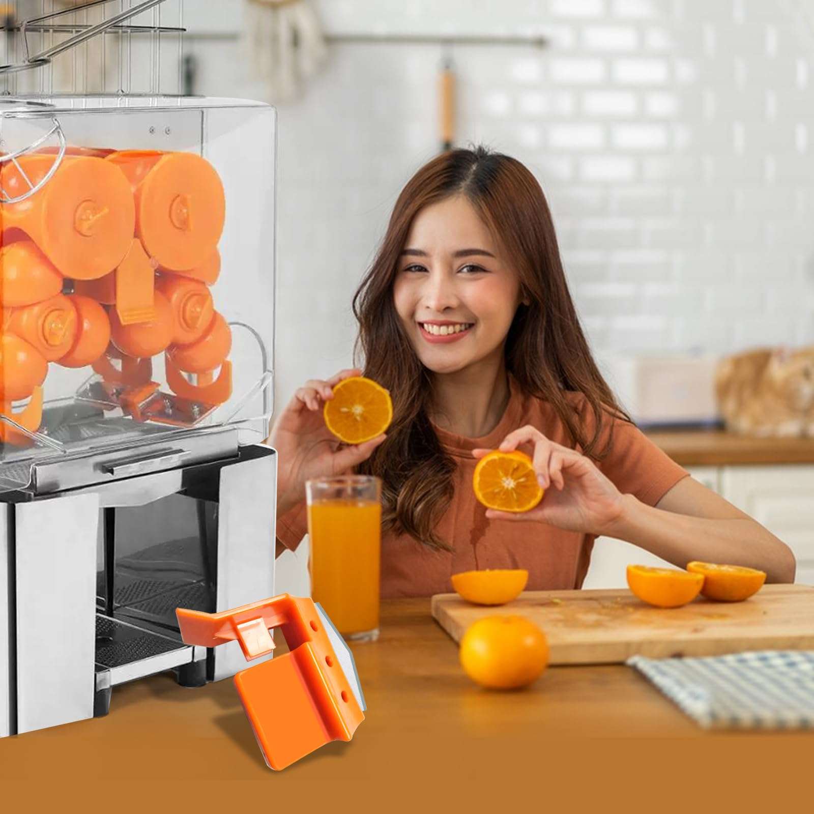 SYWAN Orange Juicer Spare Part, XC-2000E Juicer Blade Electric Orange Juice Machine Part Com Page Orange Juicer Knife, 2000E-1, 2000E-2, 2000E-3, 2000E-4 4