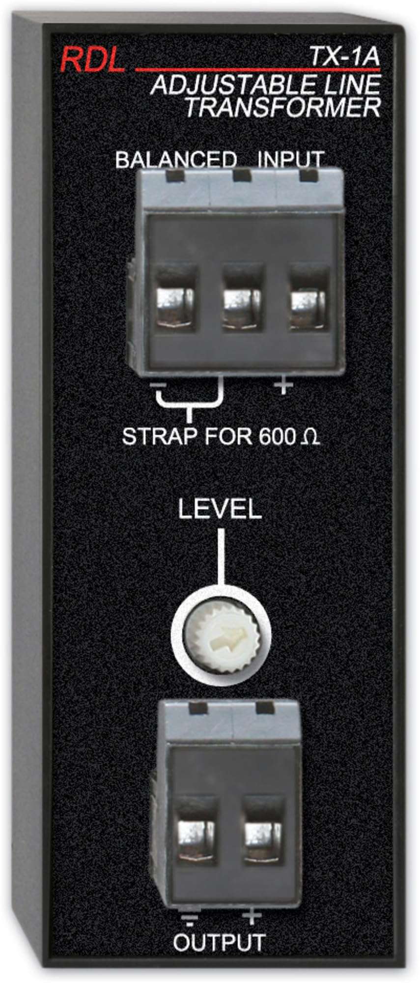 RDL Bal. to Unbal. Transformer - Adjustable (TX-1A)