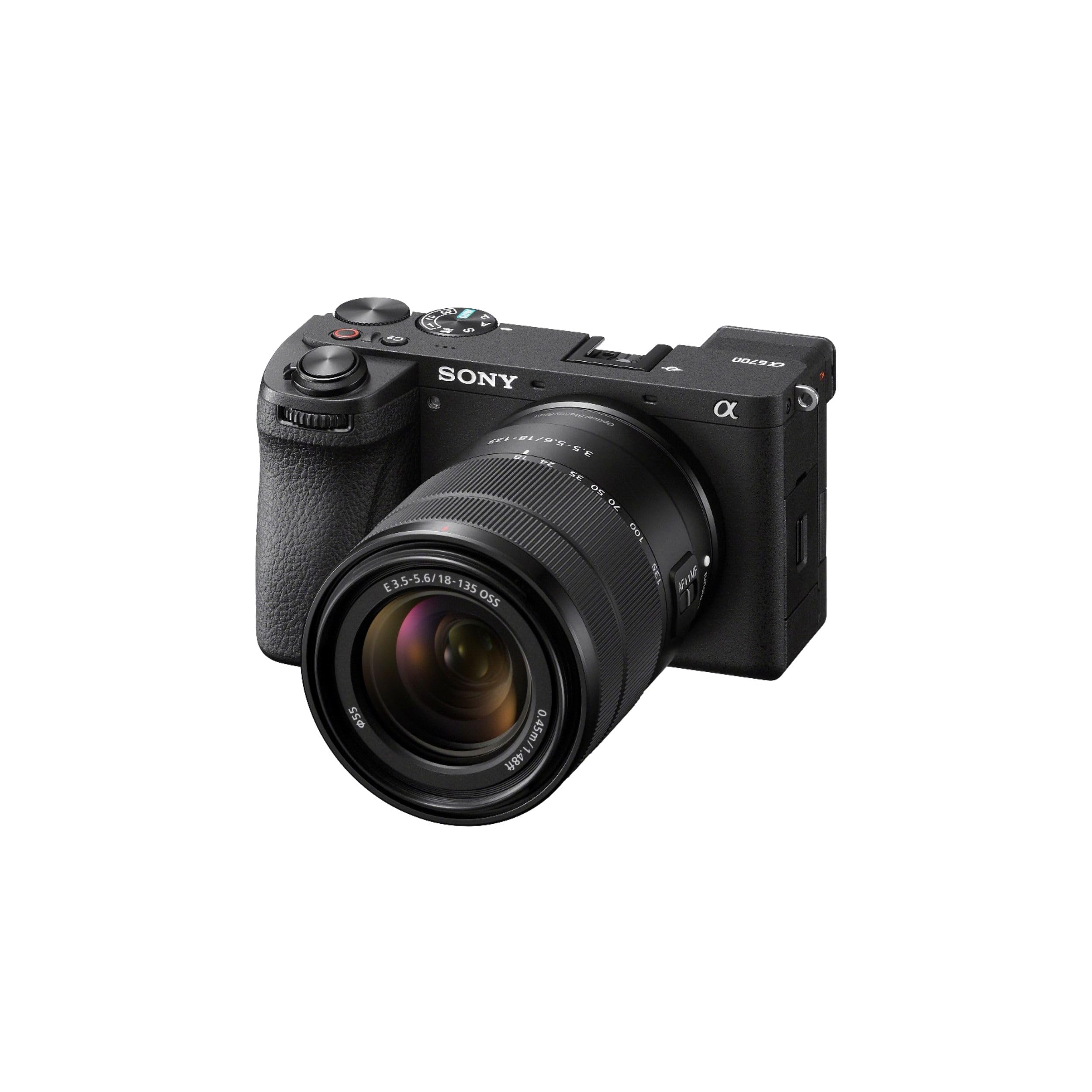 Sony Alpha ILCE-6700M APS-C Interchangeable-Lens Mirrorless Camera (Body + 18-135 mm Power Zoom Lens) | Made for Creators | 26.0 MP | Artificial Intelligence based Autofocus | 4K 60p Recording - Black 1