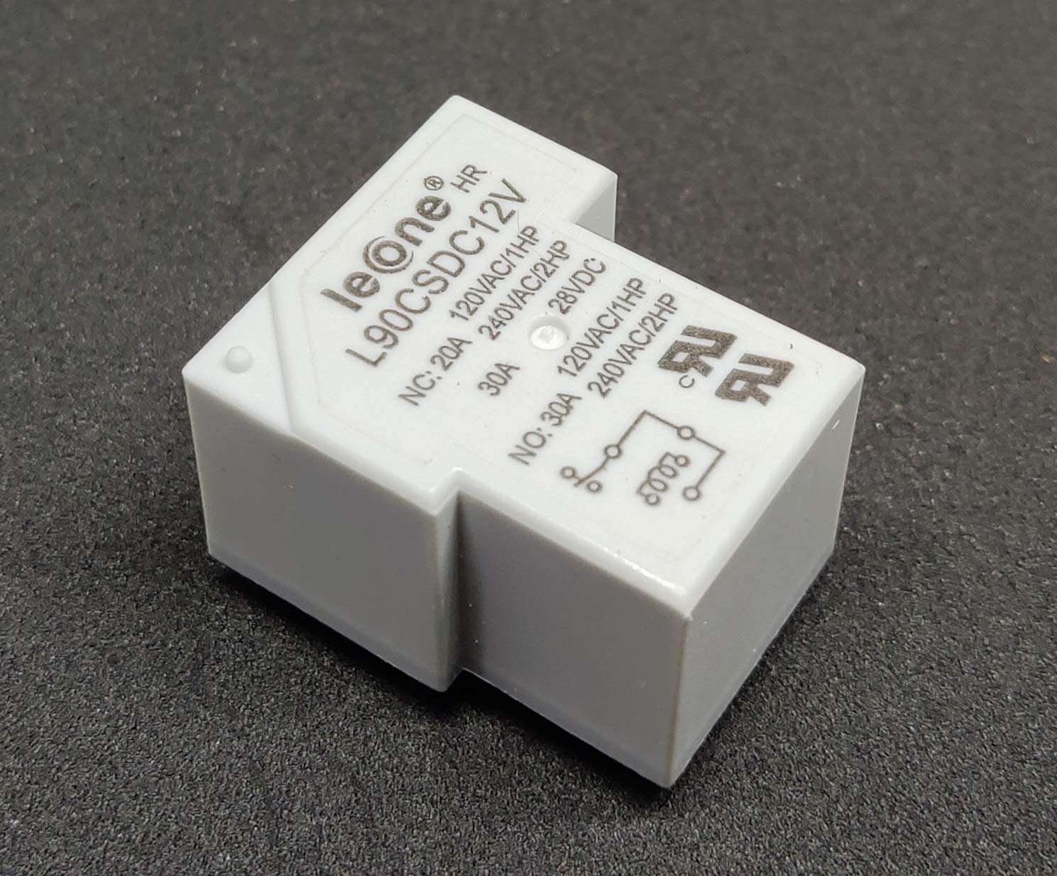 INVENTO 10pcs 12V DC Relay 6 Pin 12V 30A T Shaped PCB Mount Relay SPDT Relay for DIY Projects 3