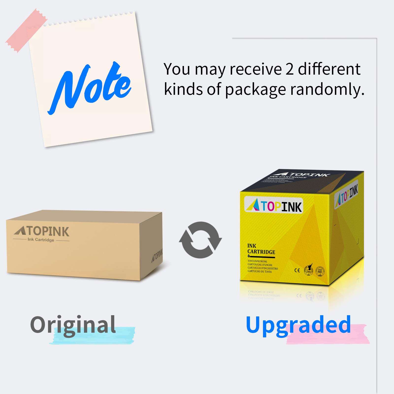ATOPINK Remanufactured Ink Cartridge Replacement for HP 61 XL 61XL (1 Tri-Color) Work with DeskJet 2540 3050 2050 3510 3000 1000 1510 OfficeJet 4630 4635 2622 4632 Envy 4500 4502 5530 5534 Printer 2