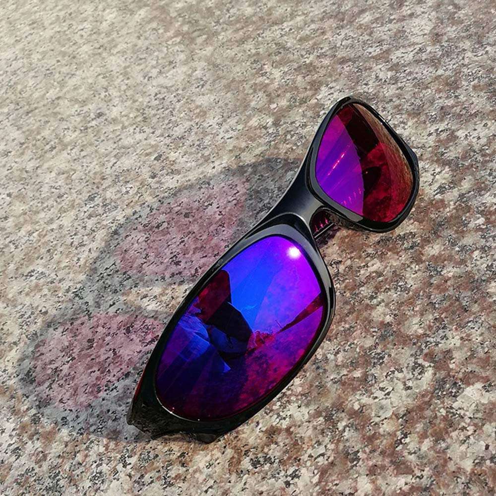 OUTAN Glasses for Red Green Blindness, Color Weakness Completely,C Type Black PC Frame - Len Purple 6