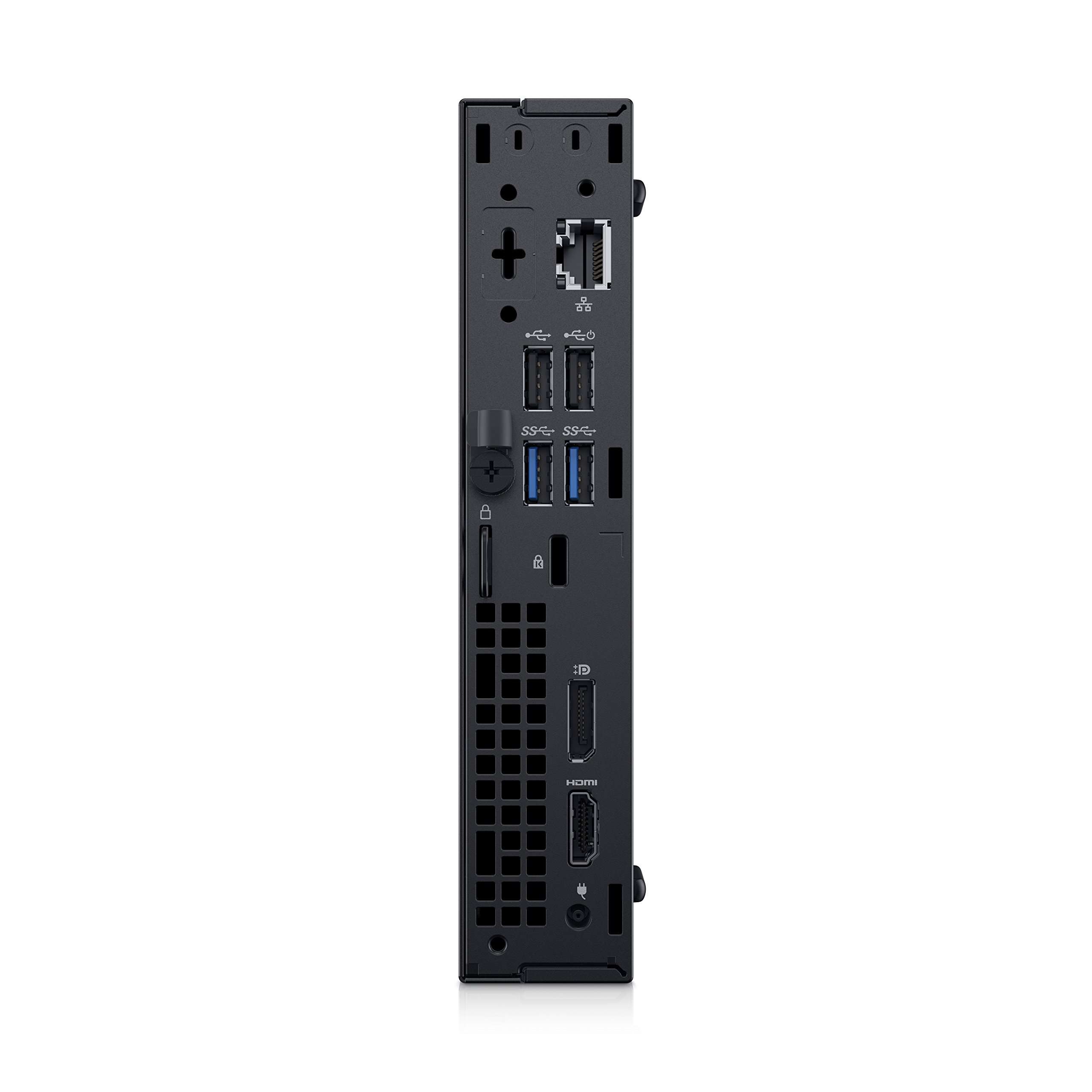 Dell OP3060MFF153X3 OptiPlex 3060 153X3 Micro PC with Intel Core i5-8500T 2.1 GHz Hexa-core, 8GB RAM, 500GB HDD, Windows 10 Pro 64-bit 4