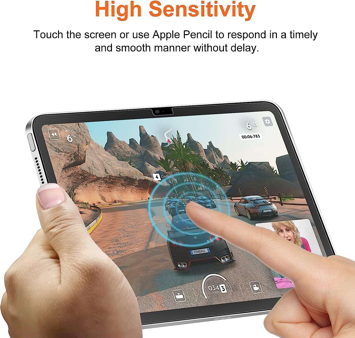 Oaky Paper Like Screen Protector for iPad 11th Generation A16 11-inch 2025 | iPad 10th Generation 10.9-inch 2022 Anti Scratch, Anti Fingerprint, Anti Reflection, Eye Protection 5