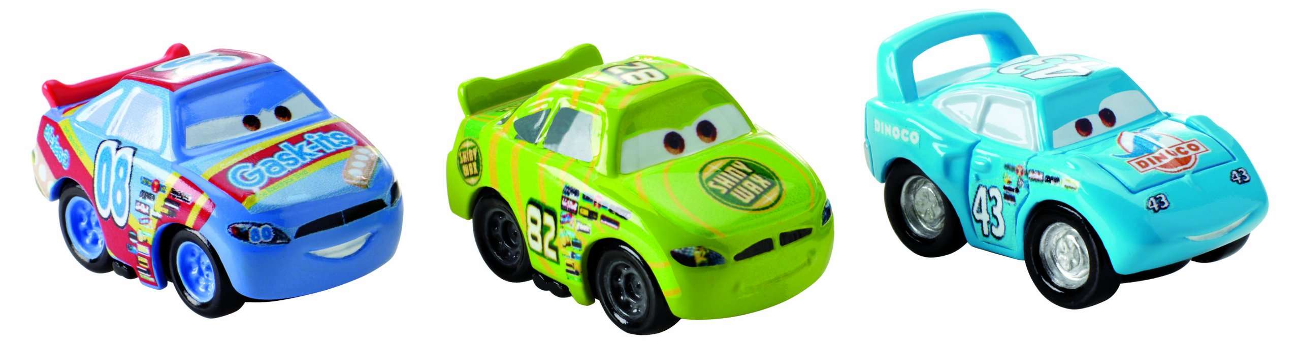 Disney Cars Toys Micro Drifters Cars, 4-Pack 3