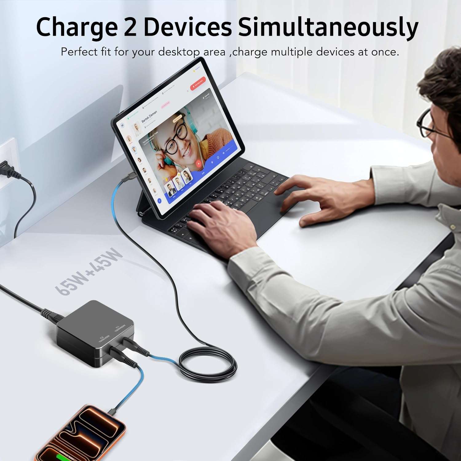 PD 110W 100W 65W 45W PD3.1 GaN High Speed Type C Charger for Meta Oculus Quest 3S 3 2 Pico 4 Accessories and Gaming PC Steam VR, SMALLRIG V Mount Battery,Drone,Docking Stations,Gamepads Power Supply 3