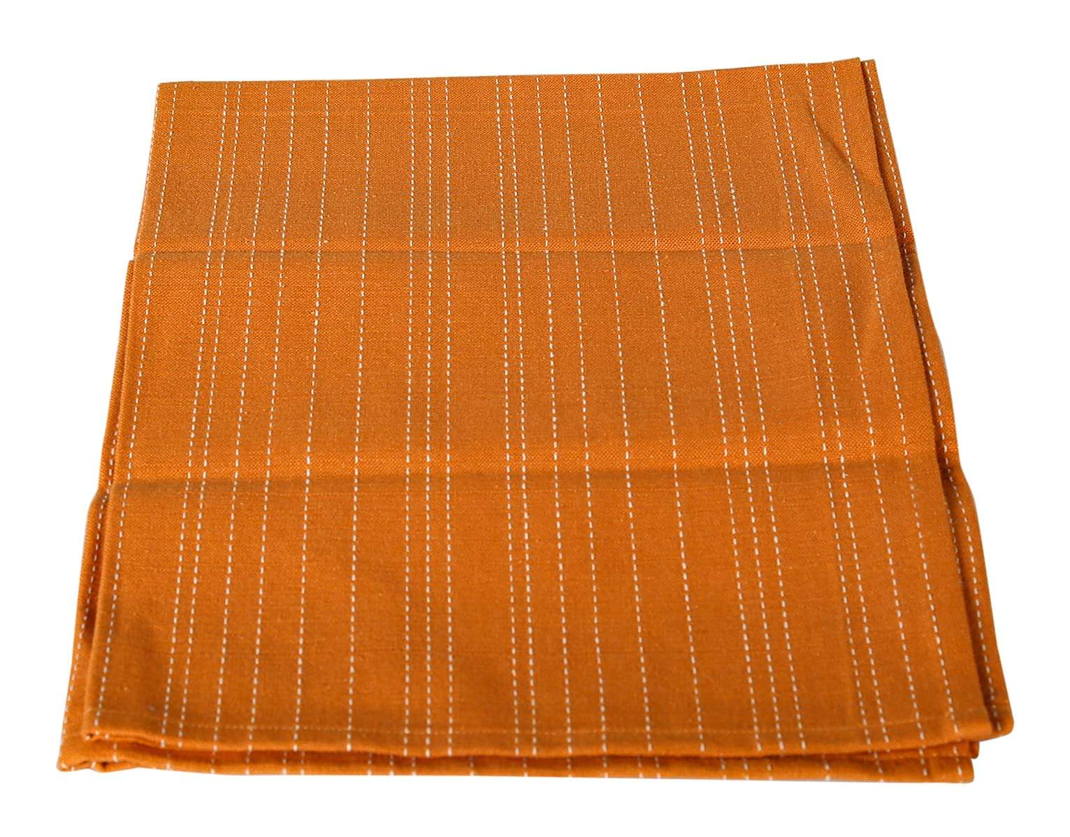KASKOM Cotton Handmade Kitchen Towel - Orange 3