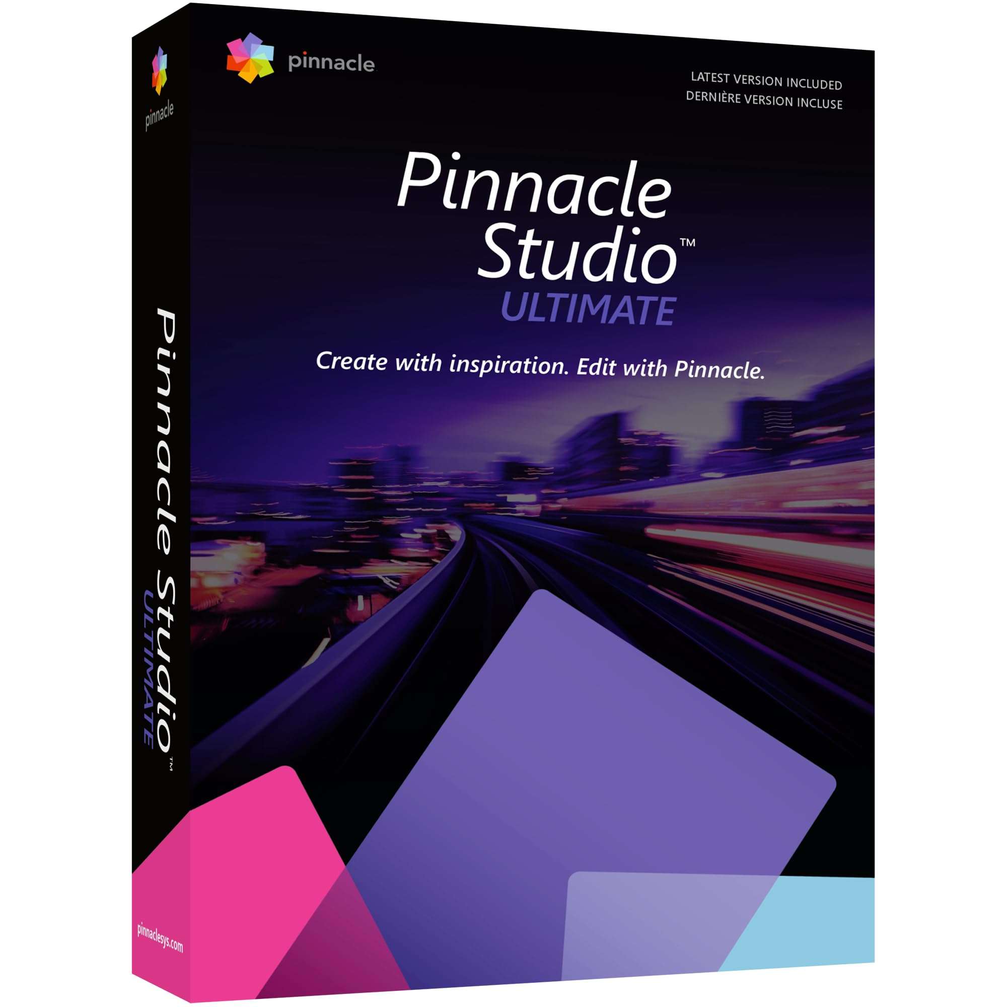 Pinnacle Studio 26 Ultimate | Pro-Level Video Editing & Screen Recording Software [PC Key Card]