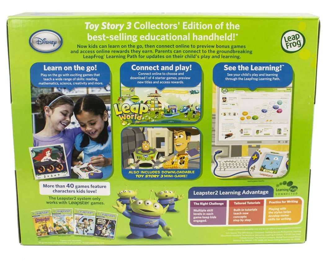 LeapFrog Leapster 2 Learning System with Downloadable Disney-Pixar Toy Story 3 Game 3