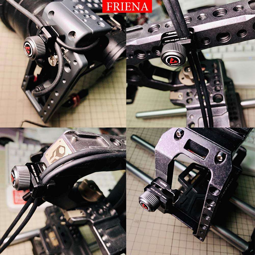 FRIENA HDMI Cable Clamp Lock Compatible with Camera Cage 3