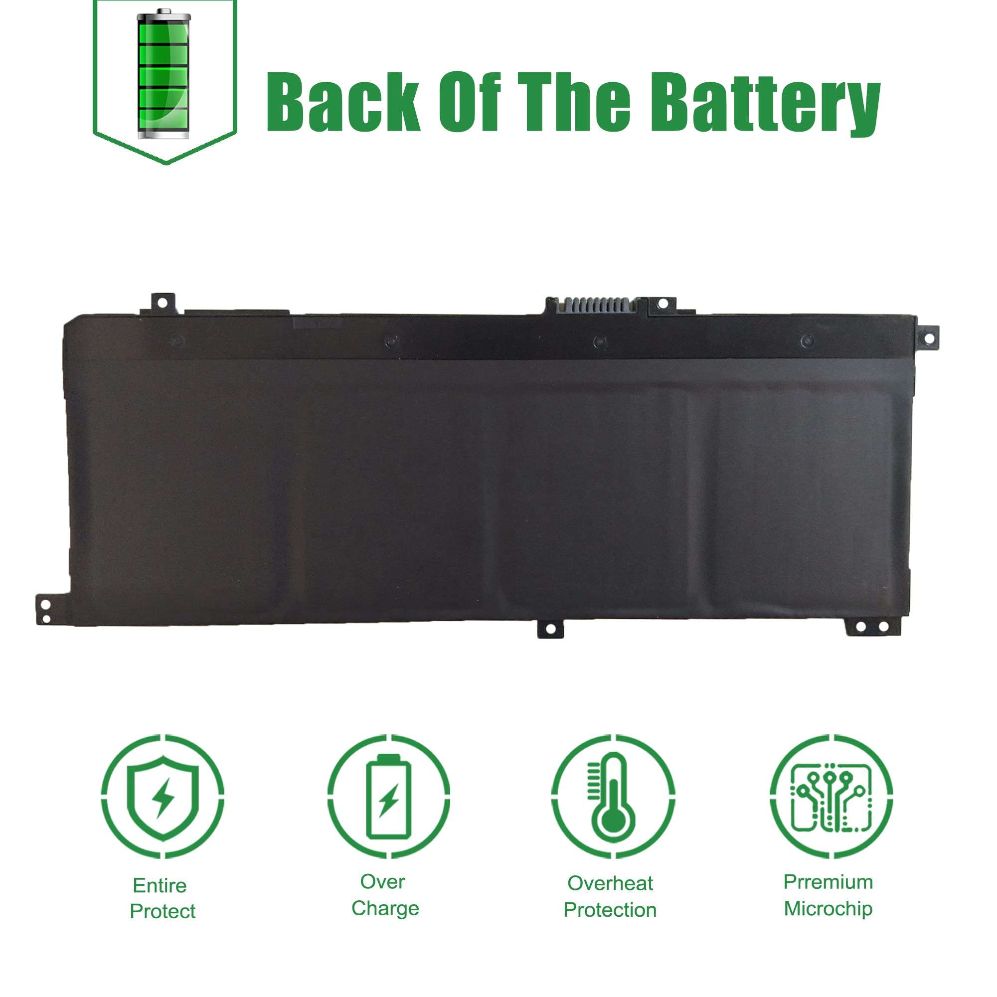 JIAZIJIA SA04XL Laptop Battery Replacement for Hp Envy X360 15-DR 15-DR0010TX Series HSTNN-OB1G L43248-AC2 L43267-005 HSTNN-LB8O L43248-421 824561-001 HSTNN-UB7U L43248-541 15.12V 55.67Wh 3470mAh 6