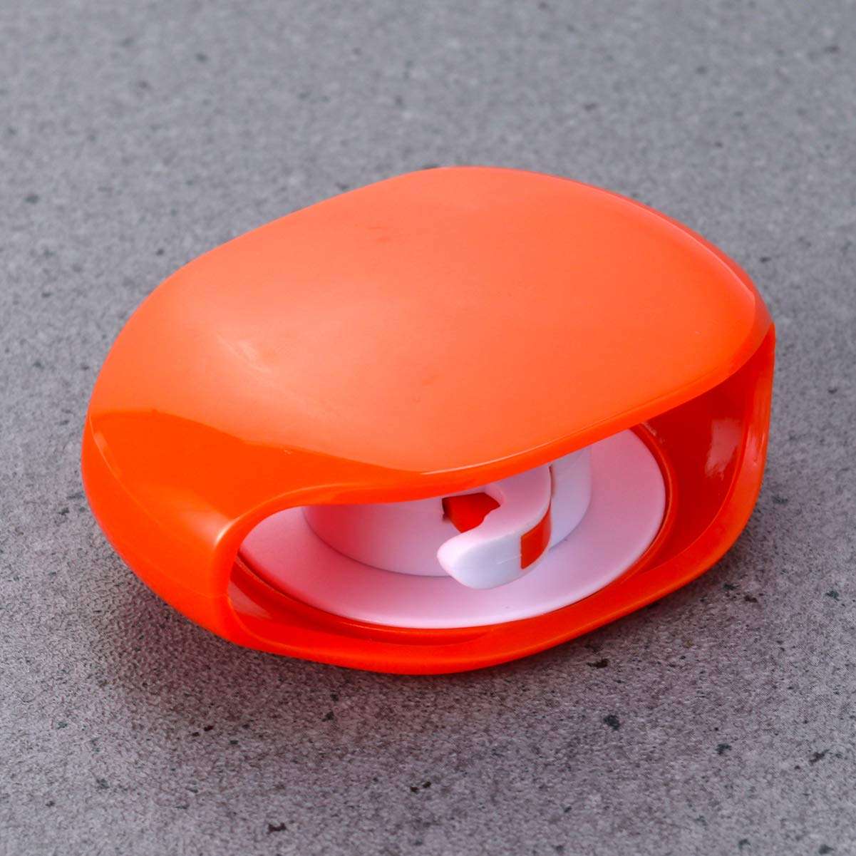 FELTECHELECTR Roll Earphone Cable Organizer Headphone Organizer Wire Holder Home Cable Organizer Cord Wraps for Electrical Cords Automatic Rope Winder Auto Cable Winder Earbuds Orange 4