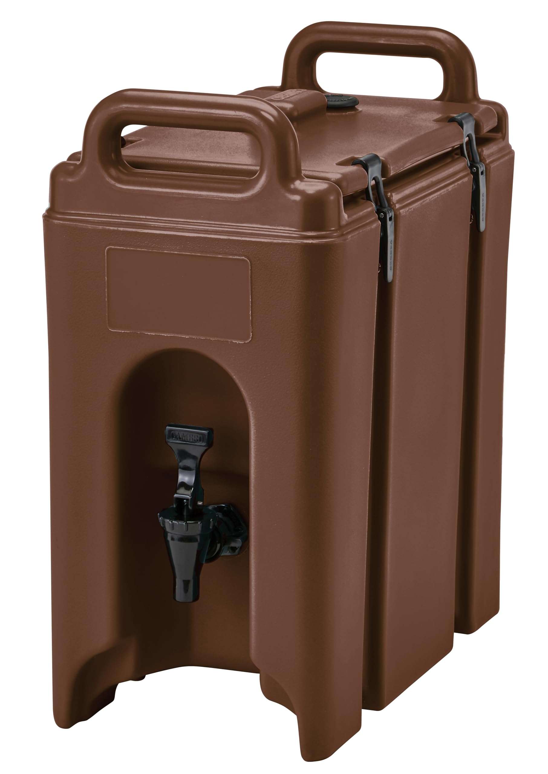Cambro 250LCD 131 Dark Brown 2.5 Gal Beverage Camtainer 1