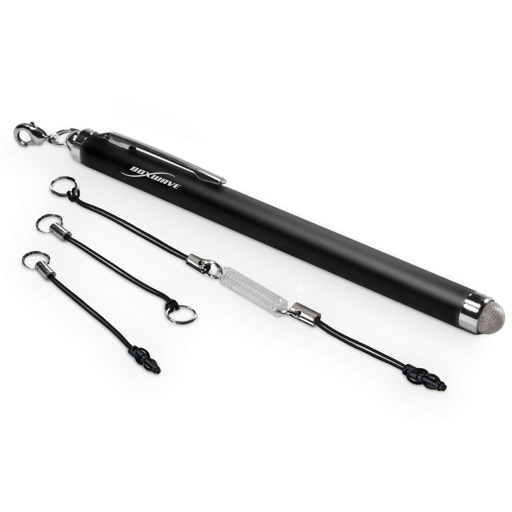 BoxWave Stylus Pen Compatible with Unihertz Jelly Pro - EverTouch Capacitive Stylus, Fiber Tip Capacitive Stylus Pen for Unihertz Jelly Pro - Jet Black 3