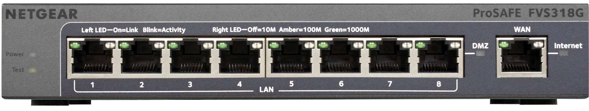 Netgear FVS318G ProSafe 8 Port Gigabit VPN Firewall 2